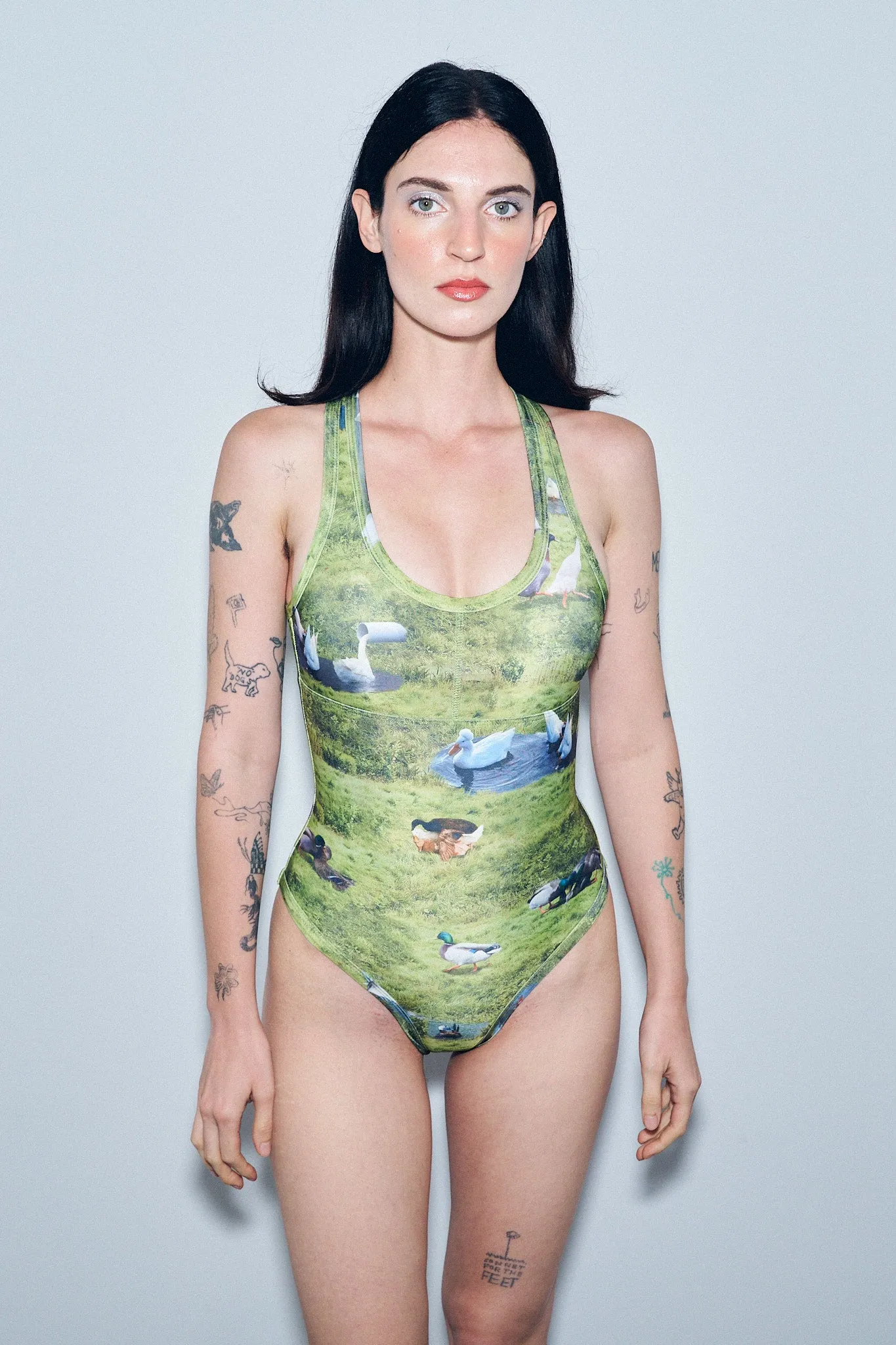 Crossback One Piece Swimsuit Worst Ducks sold by Fashion Brand Company product image thumbnail 2