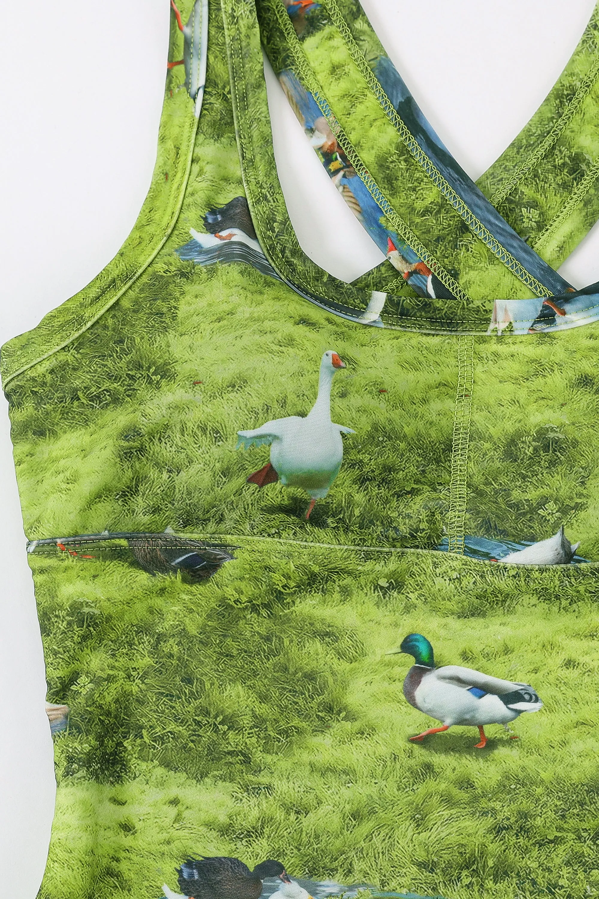 Crossback One Piece Swimsuit Worst Ducks sold by Fashion Brand Company product image thumbnail 5
