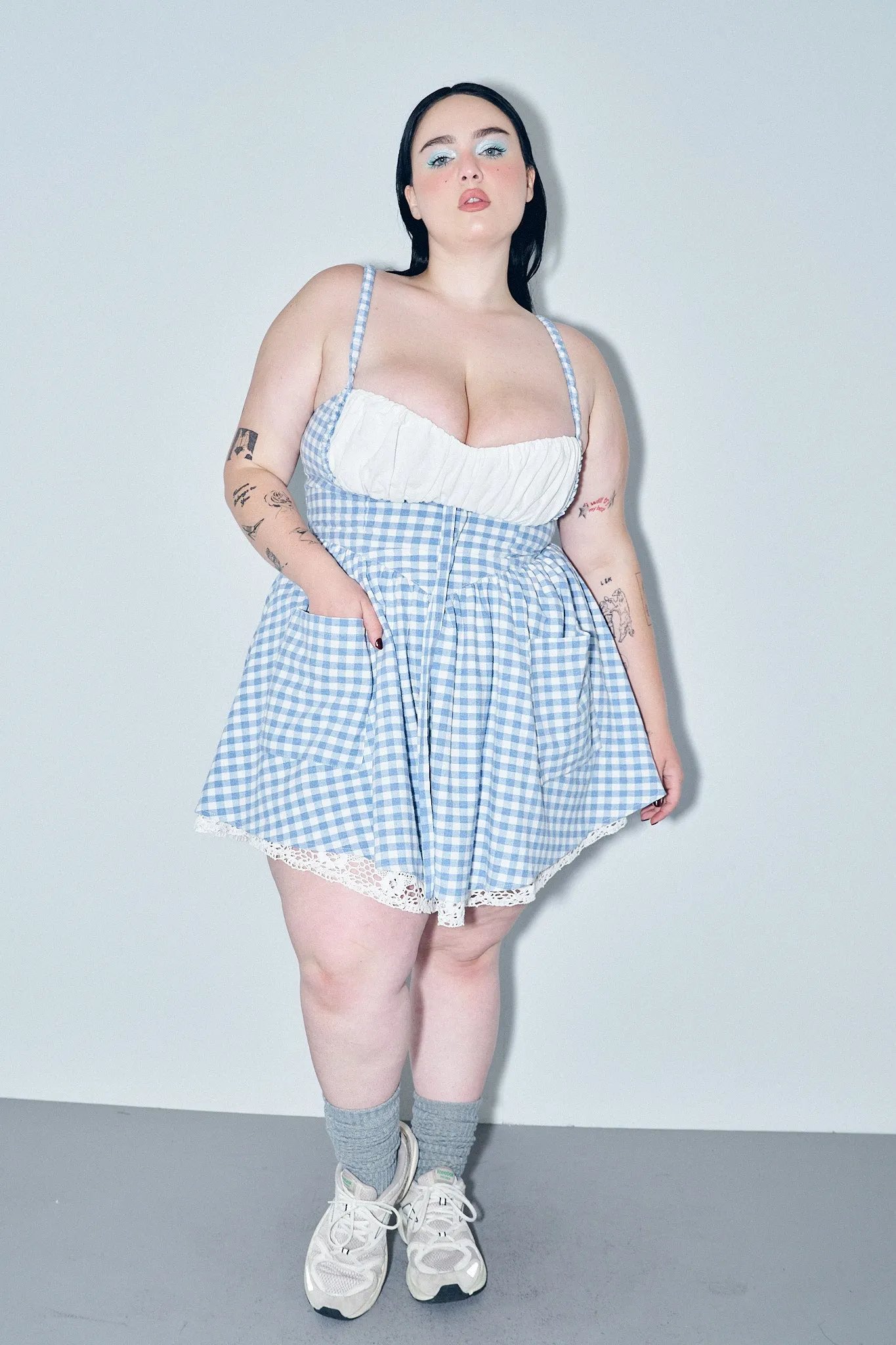 2 left - Dottie Cotton Mini Dress sold by Fashion Brand Company product image thumbnail 2
