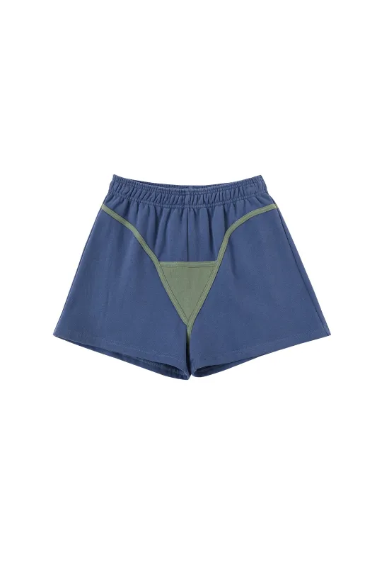 Bikini Bod Shorts Blue/Green made by Fashion Brand Company