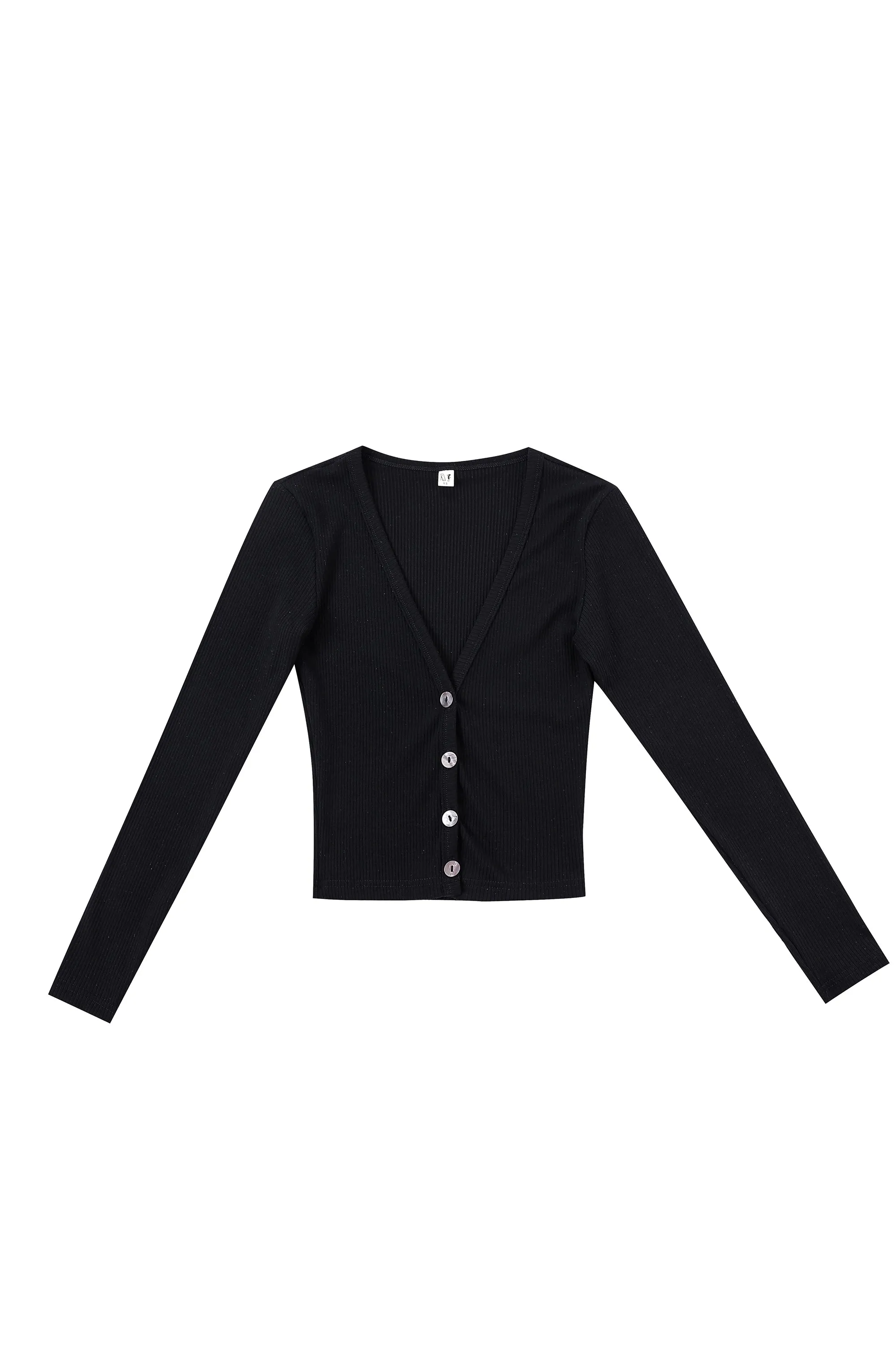 V-Neck Button Down Tencel Rib sold by Fashion Brand Company product image thumbnail 5