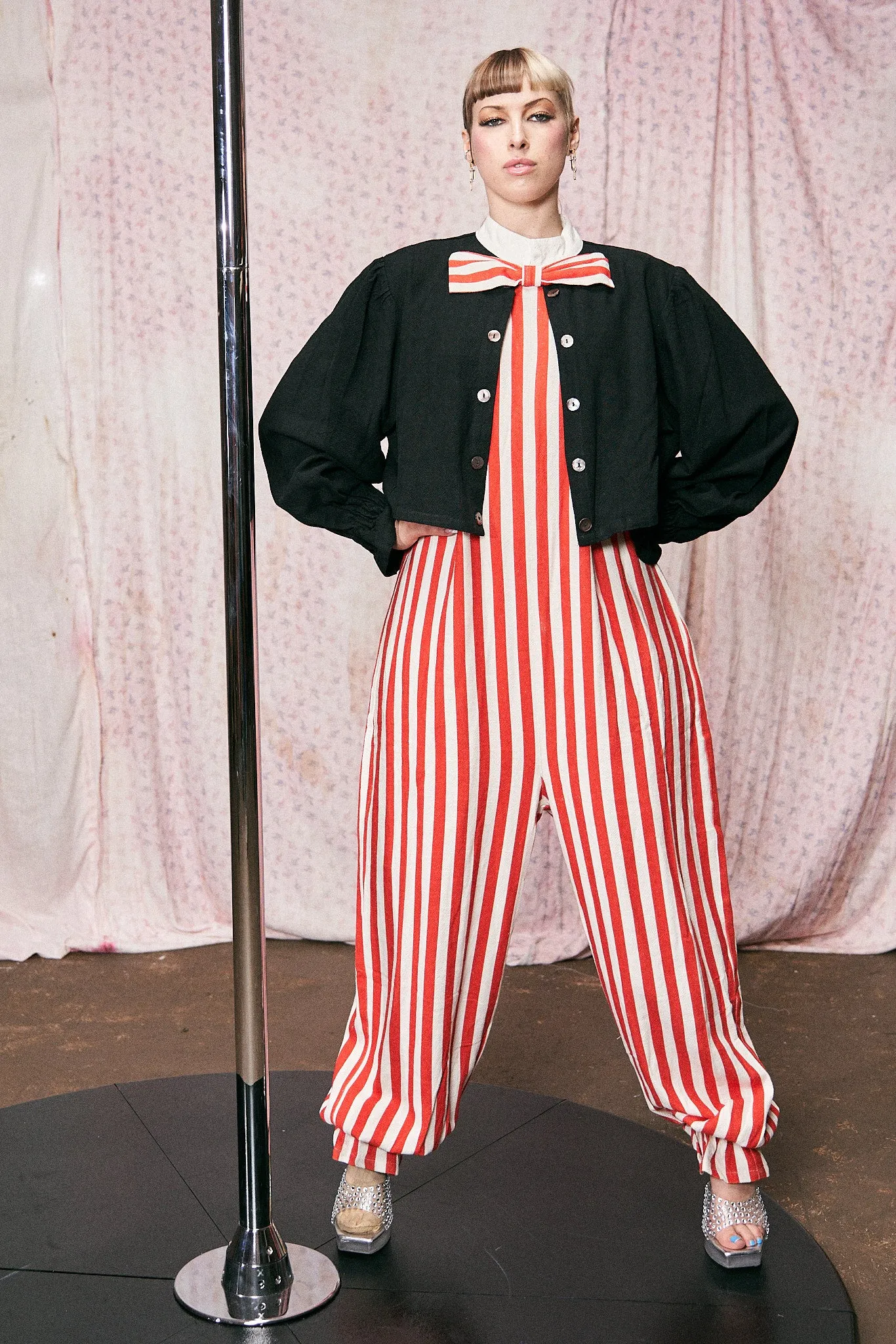 Unisex Clown Jumpsuit Thick Linen sold by Fashion Brand Company product image thumbnail 5