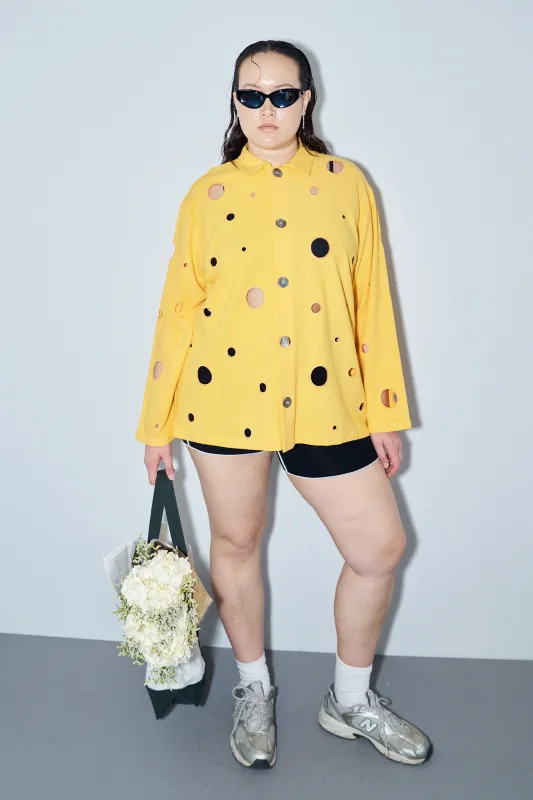 Unisex Swiss Cheese Jacket Thick Linen made by Fashion Brand Company