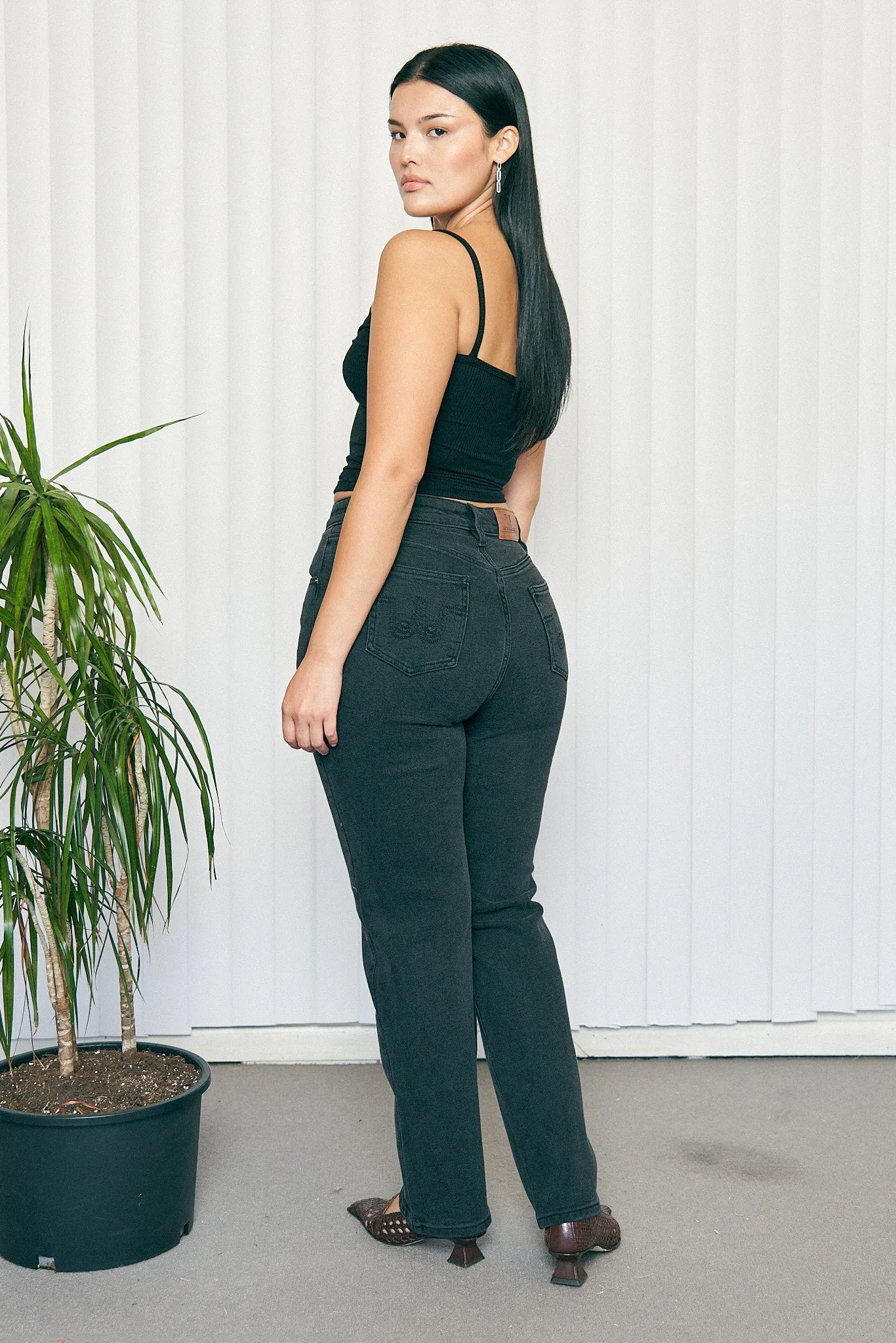 Nap Jeans for big butts black denim sold by Fashion Brand Company