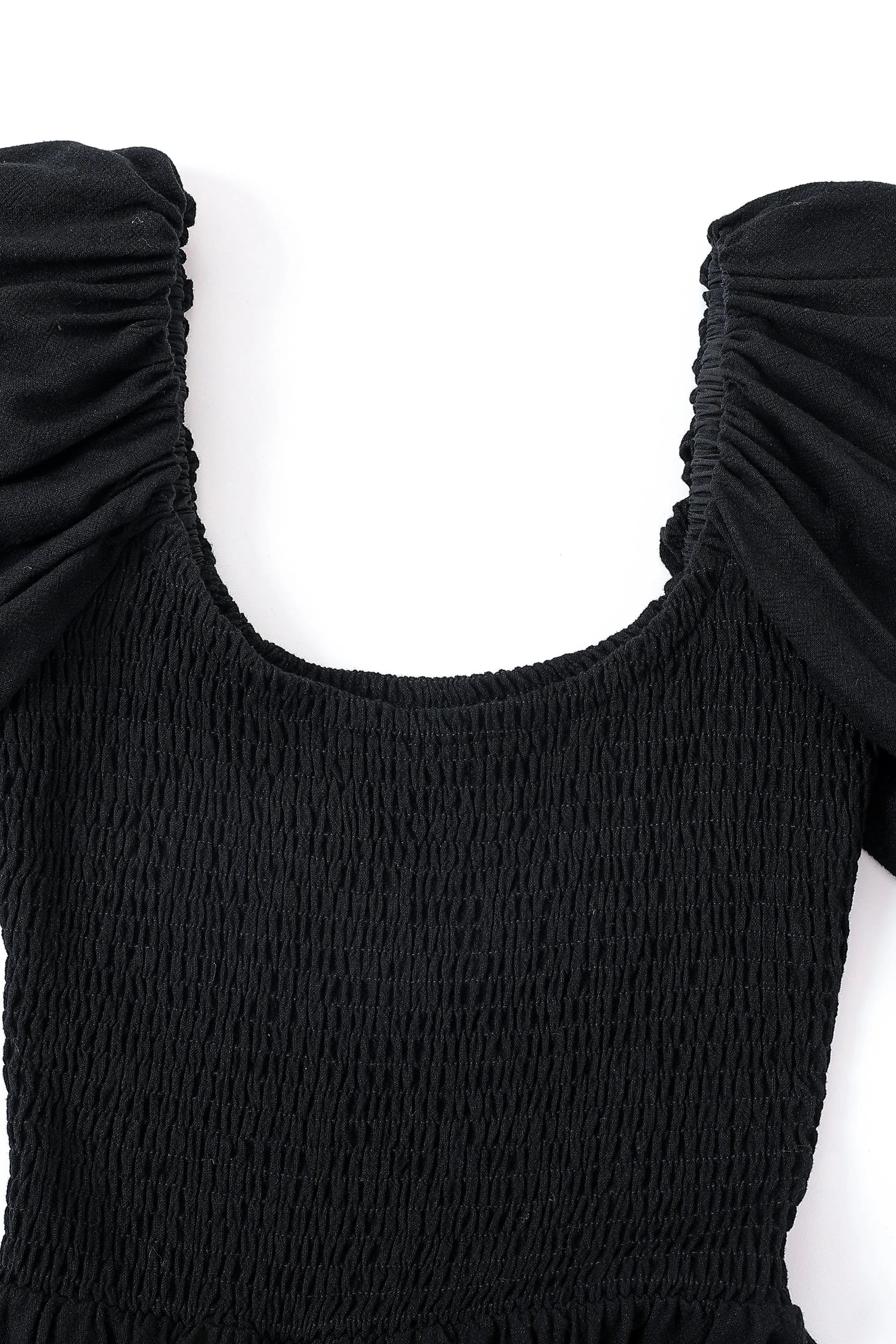 Picnic Gown Soft Linen Black sold by Fashion Brand Company product image thumbnail 5