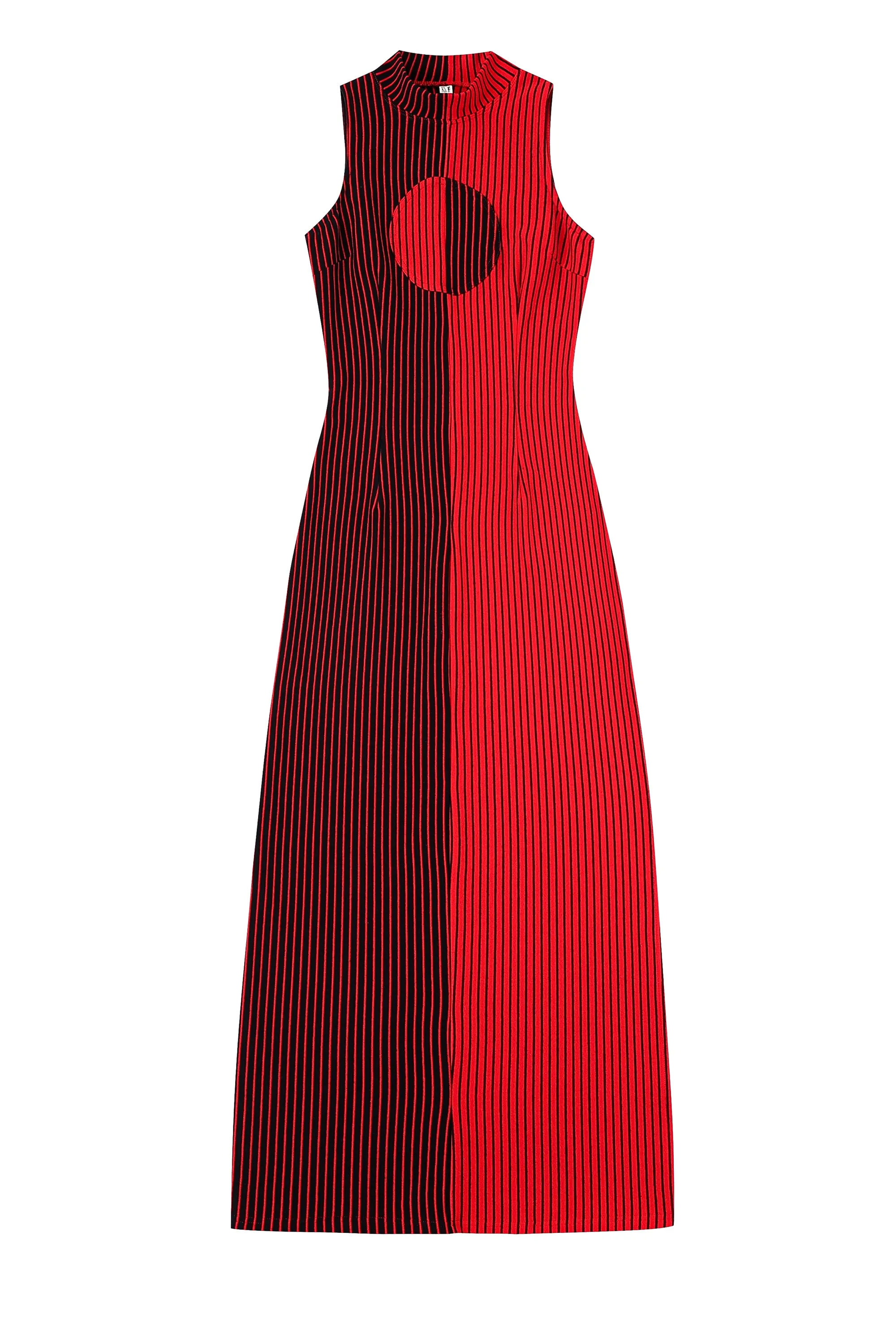Blood Stripe Maxi Dress sold by Fashion Brand Company product image thumbnail 4