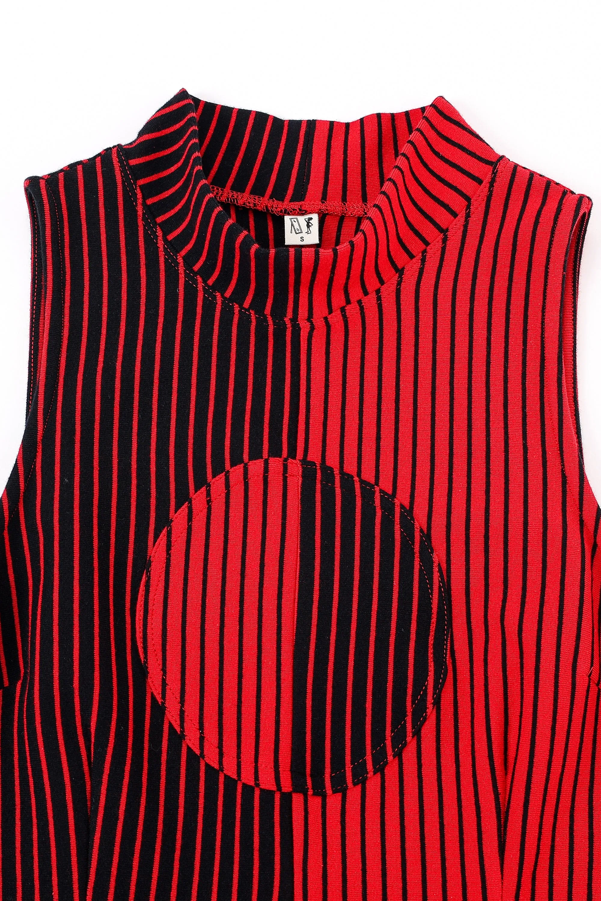 Blood Stripe Maxi Dress sold by Fashion Brand Company product image thumbnail 3