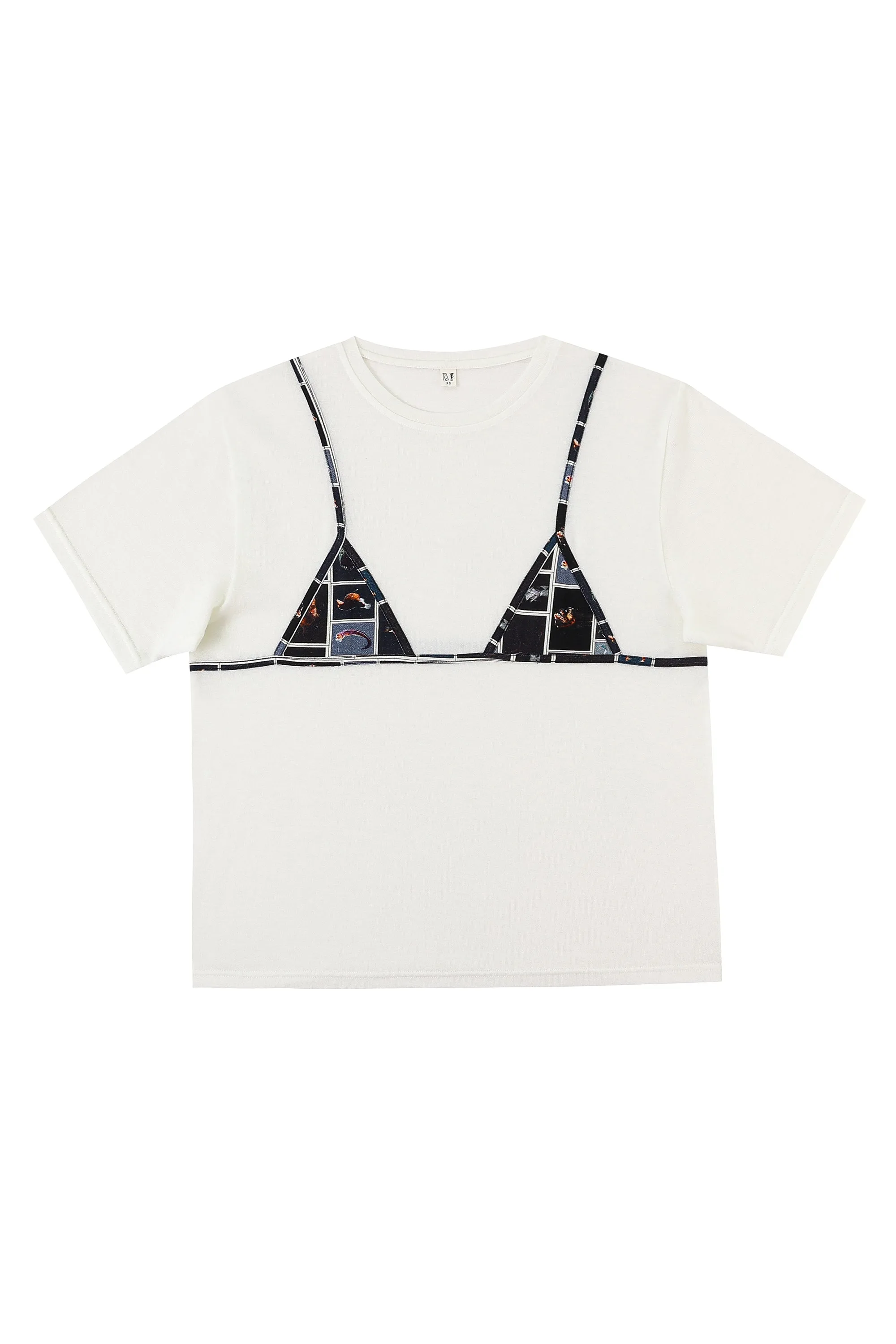 Unisex Bikini Bod Wool Blend Tee Cuter Fish sold by Fashion Brand Company