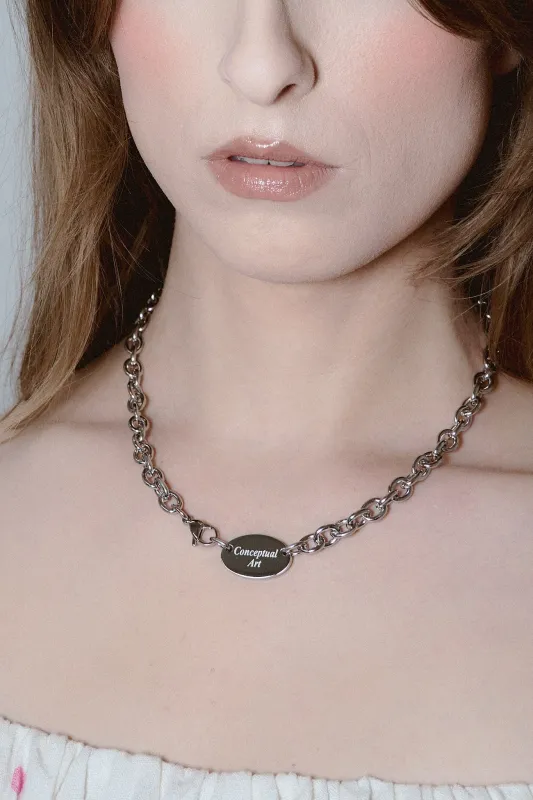 Conceptual Art Stainless Steel Necklace made by Fashion Brand Company