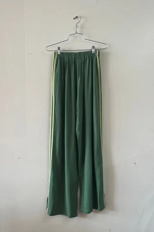 #20: S Scrap Sporty Lazy Pants Soft Linen - Mid Green / Sage Green made by Fashion Brand Company