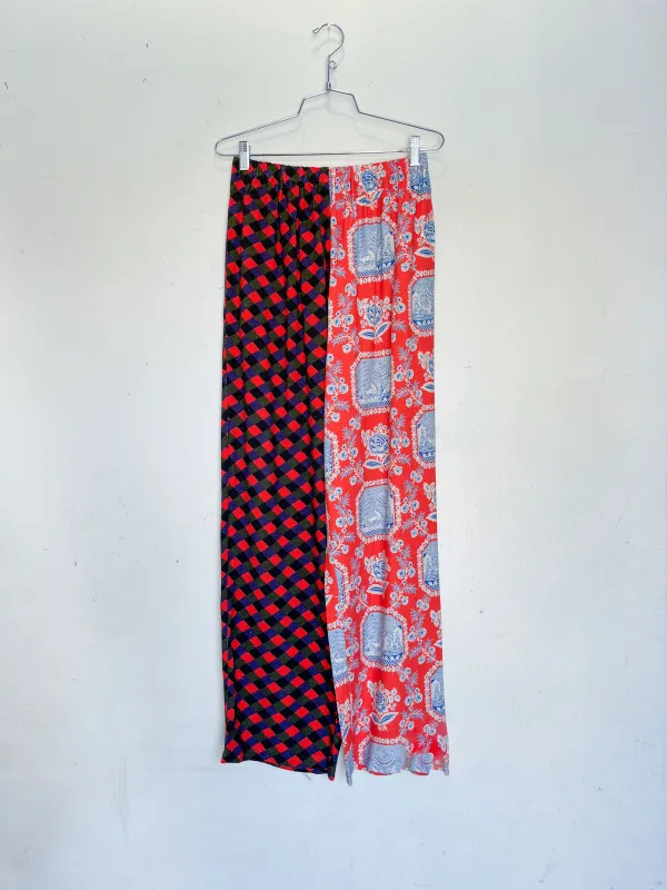 #31: M Scrap Split Print Lazy Pants - Diamond / French Sex made by Fashion Brand Company