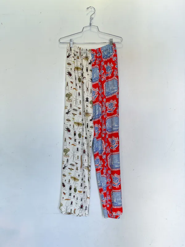 #26: S Scrap Split Print Lazy Pants - Bugs / French Sex made by Fashion Brand Company