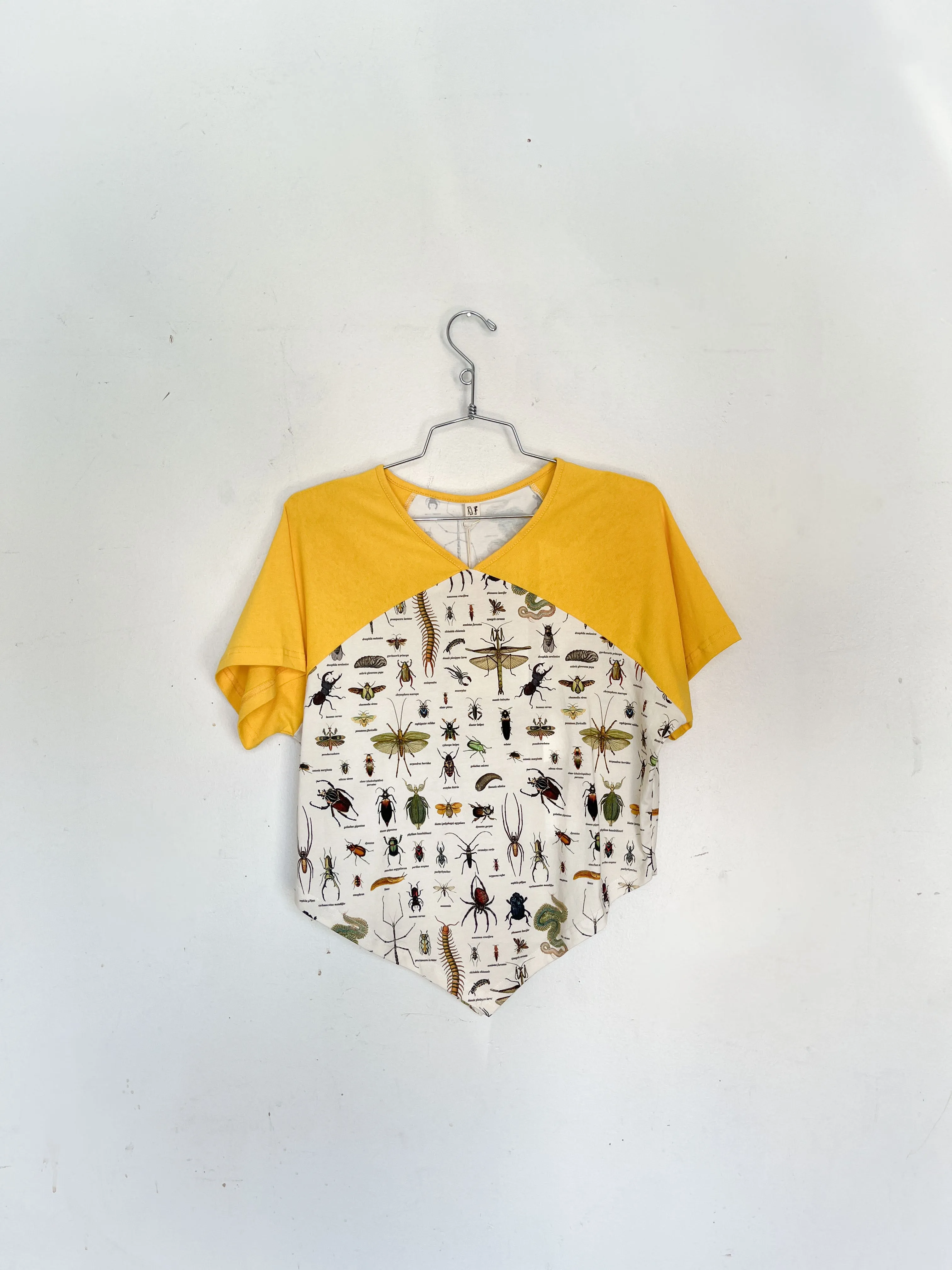 #3: L Scrap Raglan Tee - Worst Bugs / Yellow sold by Fashion Brand Company