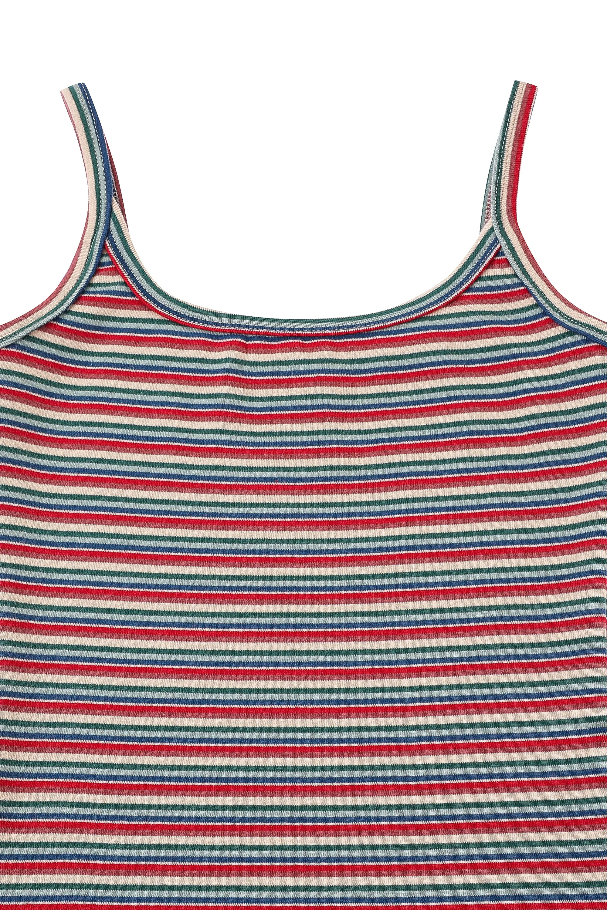 Monsanto Stripe Cotton Cami Mini Dress sold by Fashion Brand Company product image thumbnail 3