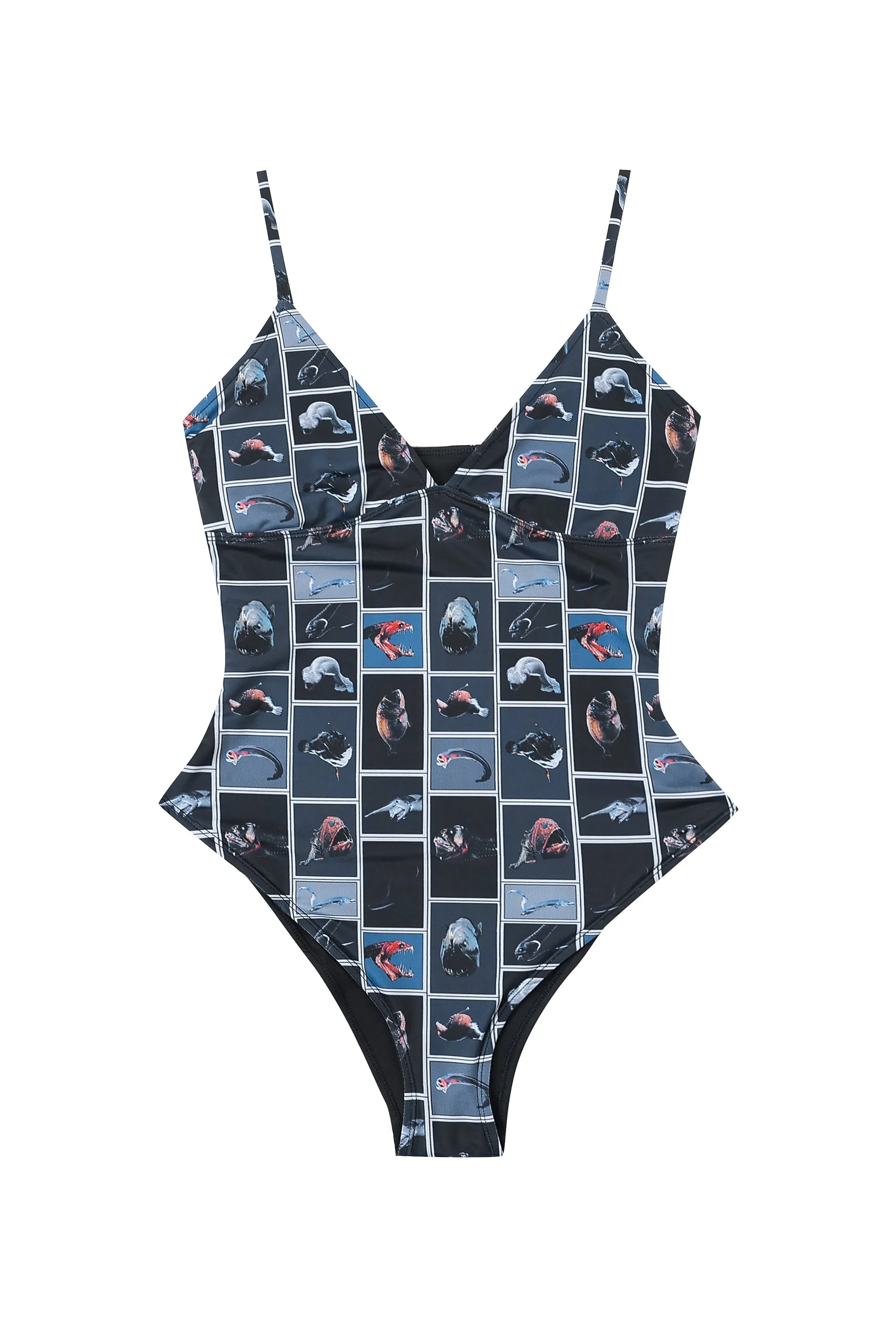 Triangle One Piece Swimsuit Cuter Fish sold by Fashion Brand Company product image thumbnail 3