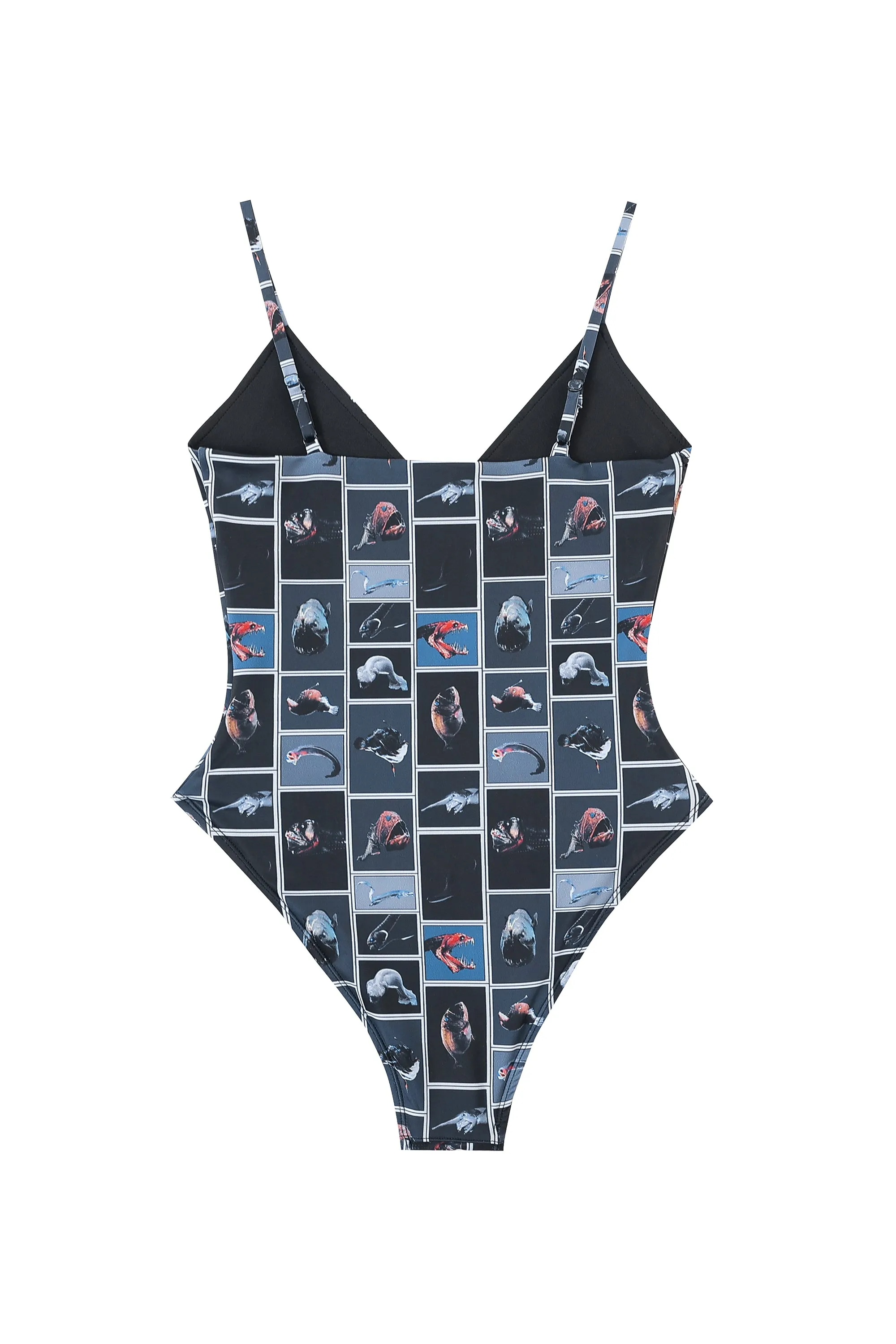 Triangle One Piece Swimsuit Cuter Fish sold by Fashion Brand Company product image thumbnail 5