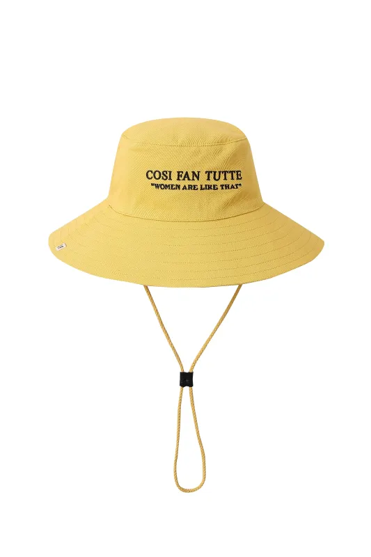 Mozart Adventure Hat Yellow made by Fashion Brand Company
