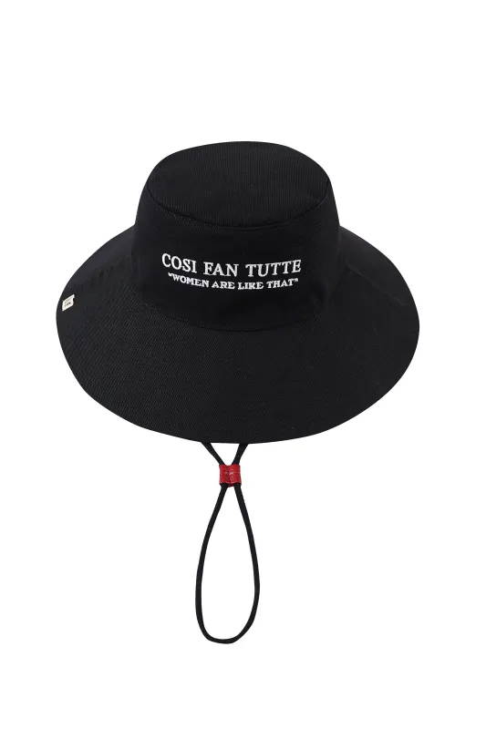 Mozart Adventure Hat Black made by Fashion Brand Company