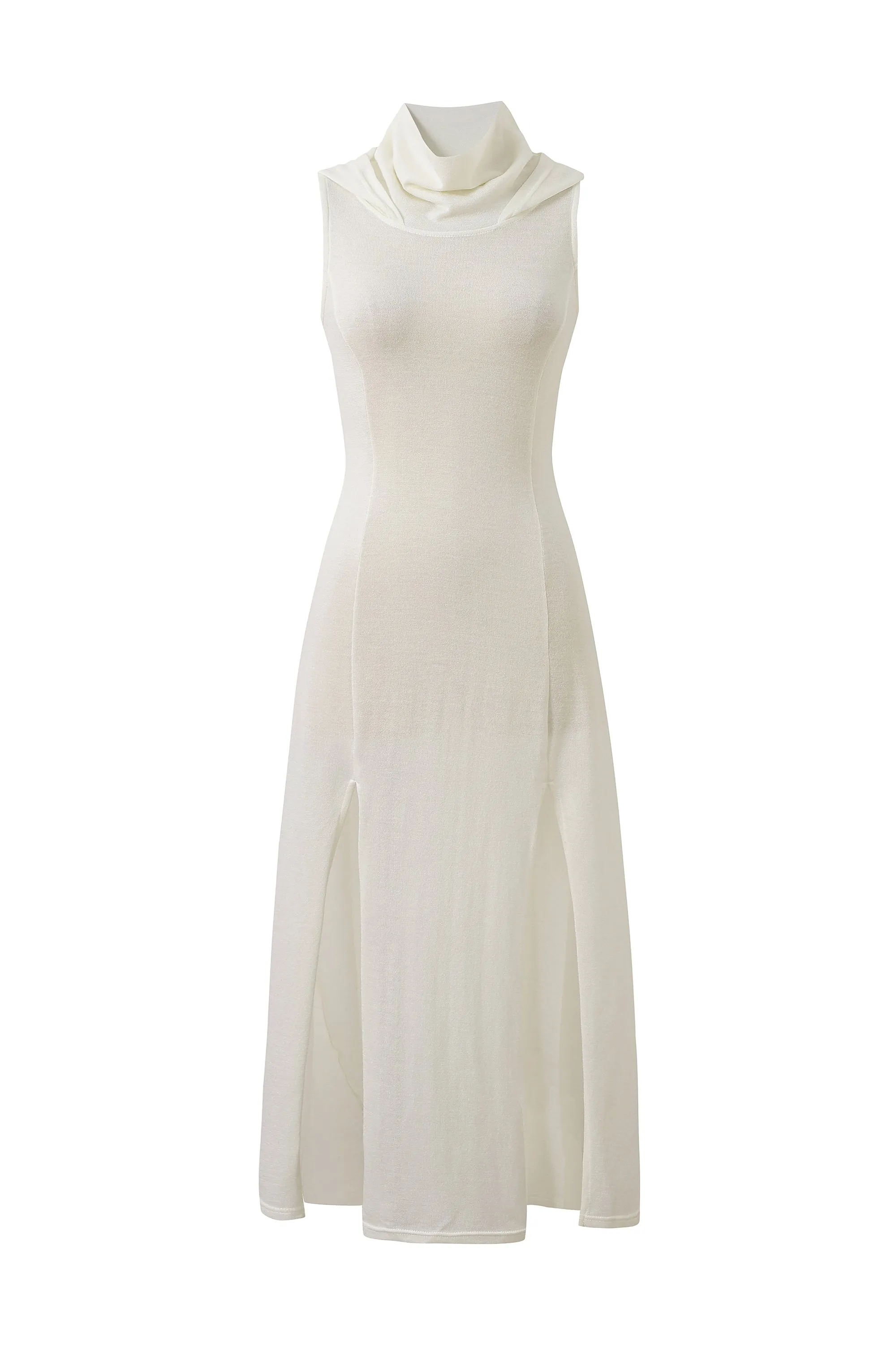 Dune Wool Blend Maxi Dress White sold by Fashion Brand Company product image thumbnail 2
