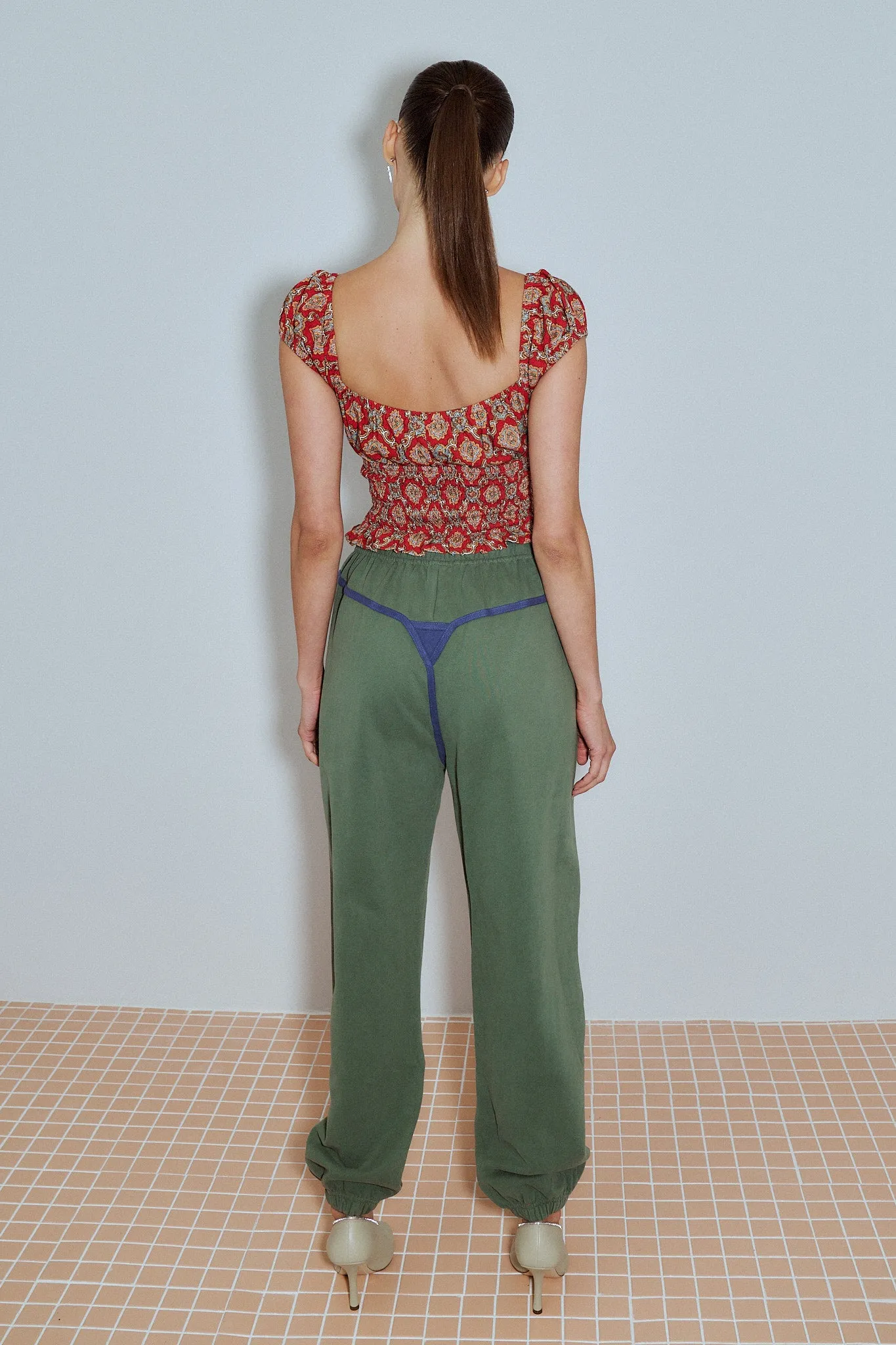 Bikini Bod Sweatpants Green/Blue sold by Fashion Brand Company product image thumbnail 4