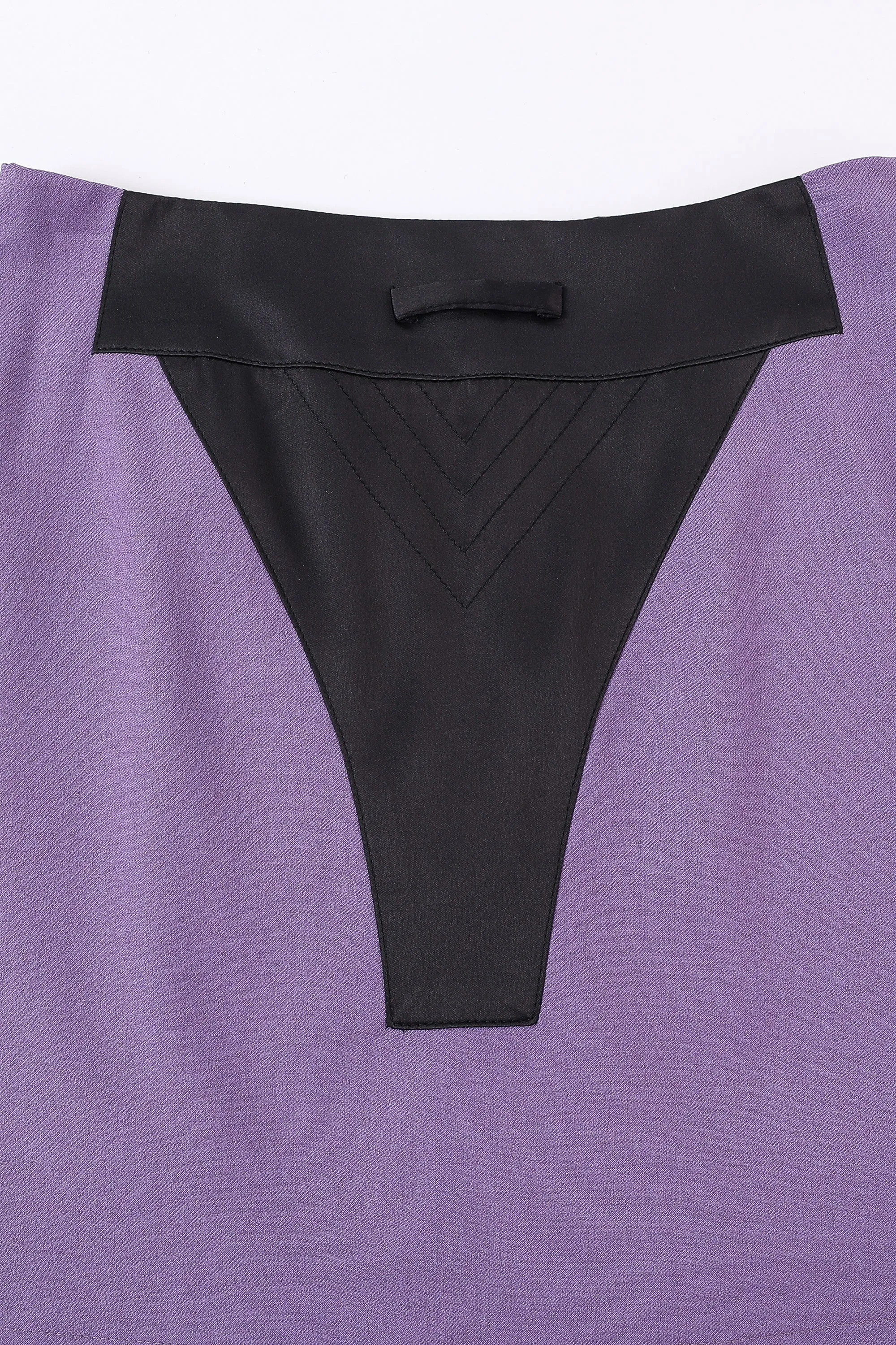 Career Woman Mini Skirt Purple sold by Fashion Brand Company product image thumbnail 5