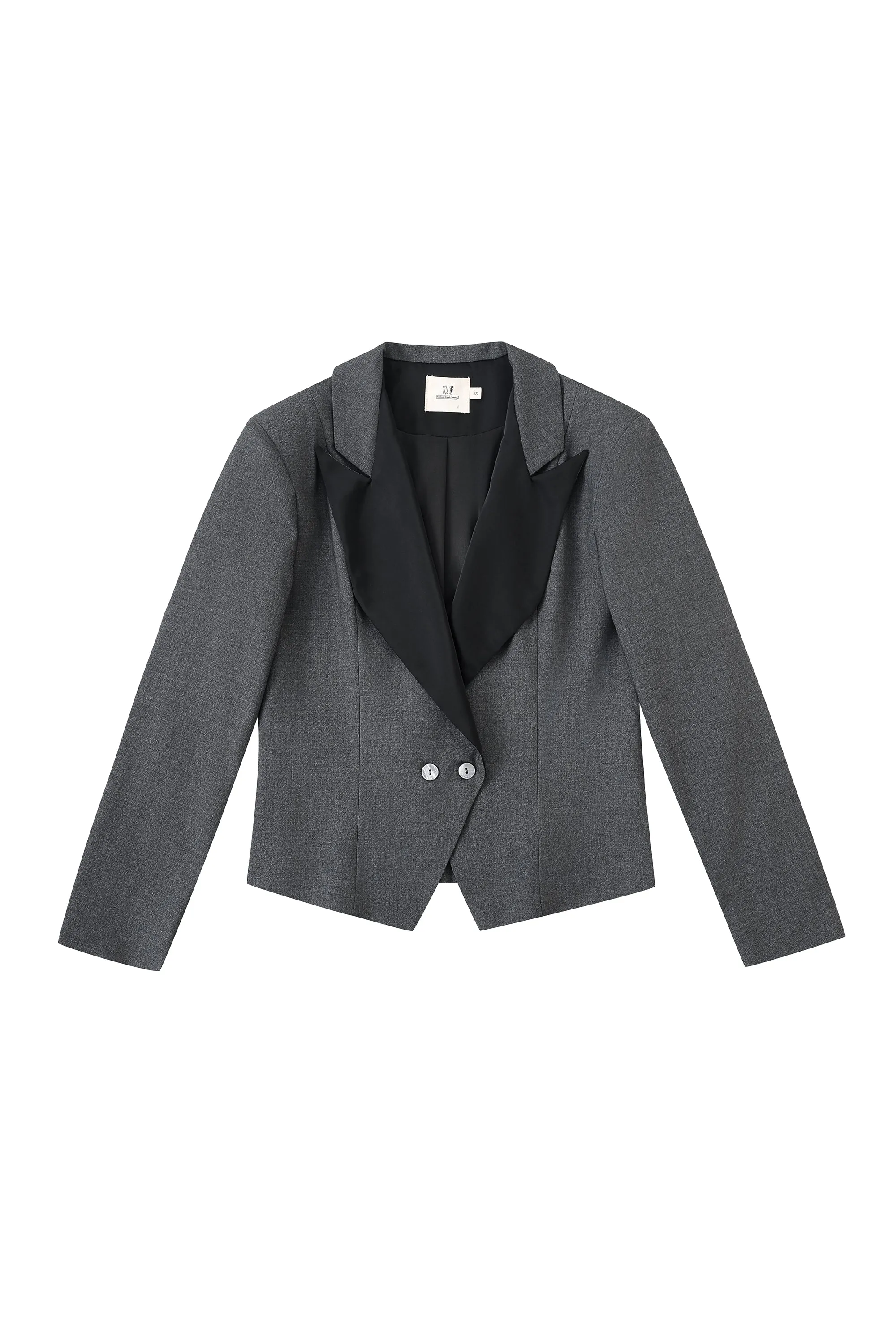 Career Woman Blazer Gray sold by Fashion Brand Company product image thumbnail 2