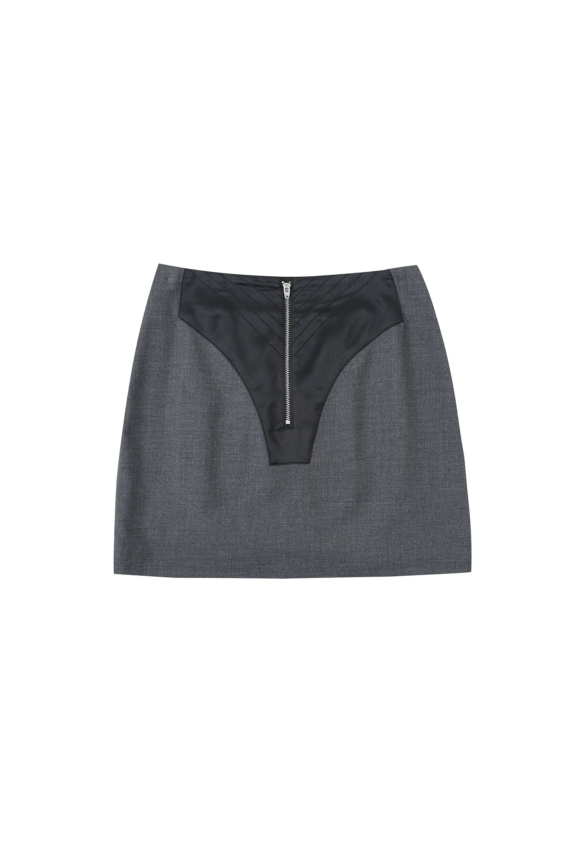 Career Woman Mini Skirt Gray sold by Fashion Brand Company