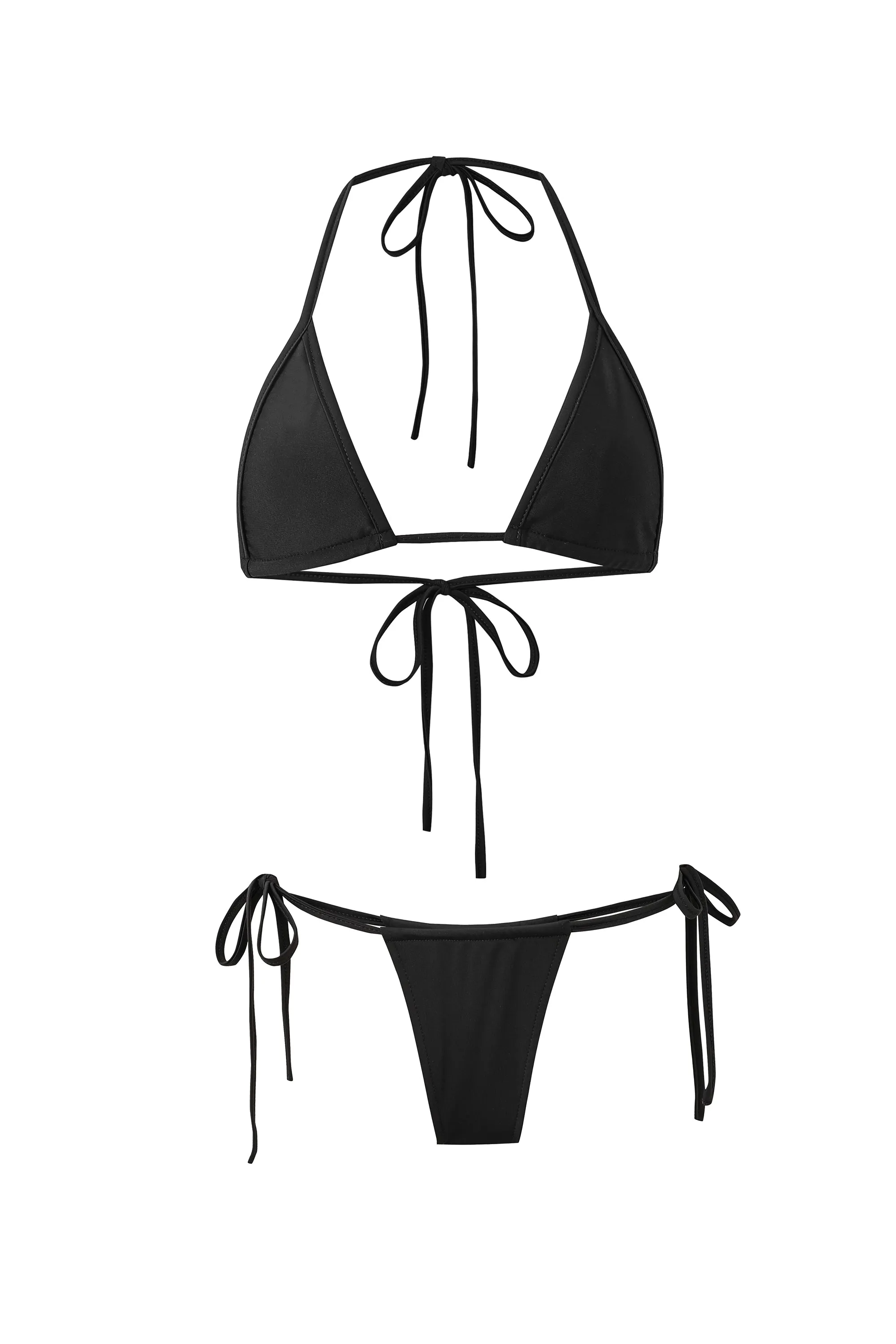 Skimpy Triangle Bikini Top Black sold by Fashion Brand Company product image thumbnail 4