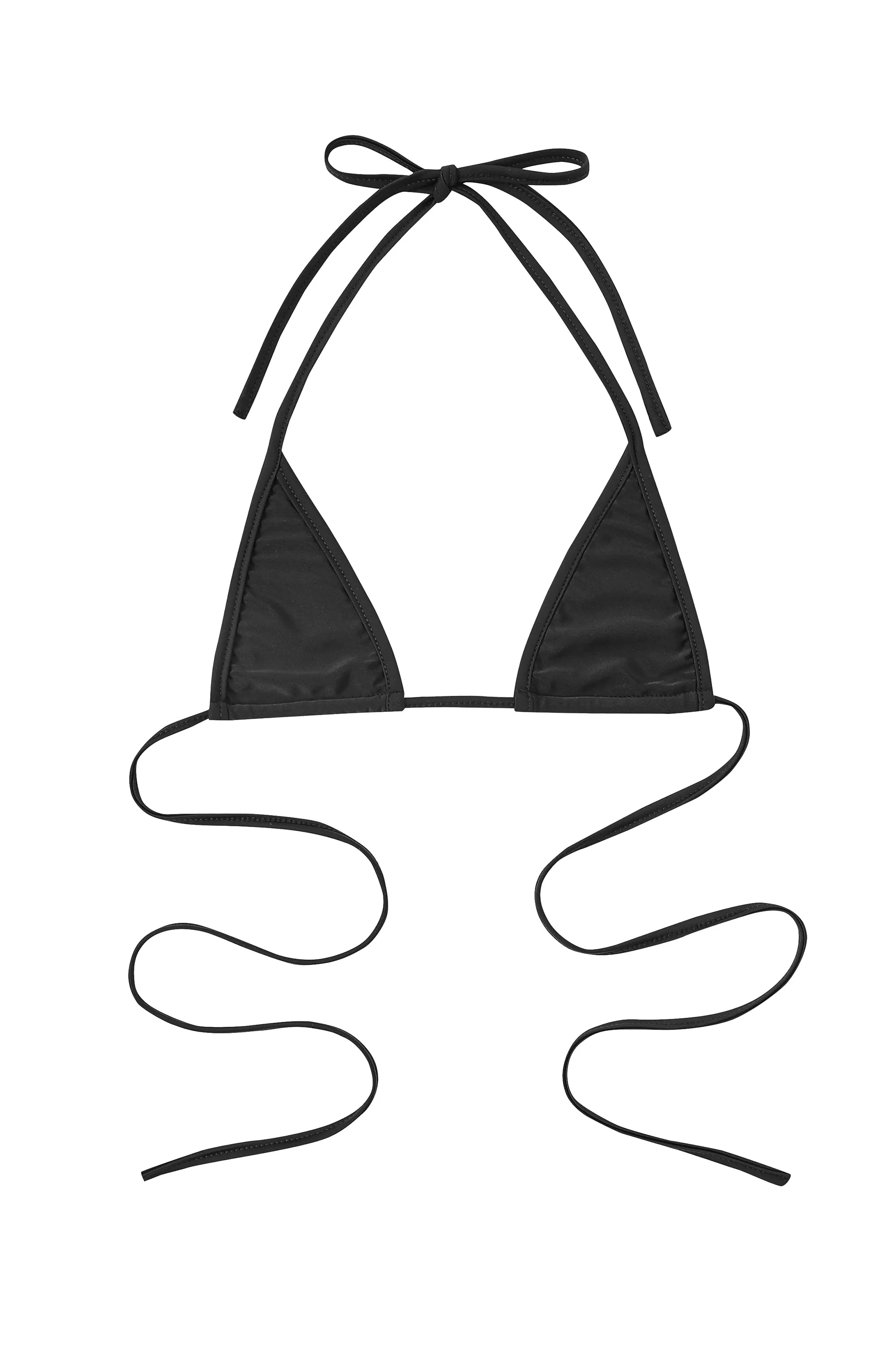 Skimpy Triangle Bikini Top Black sold by Fashion Brand Company product image thumbnail 2