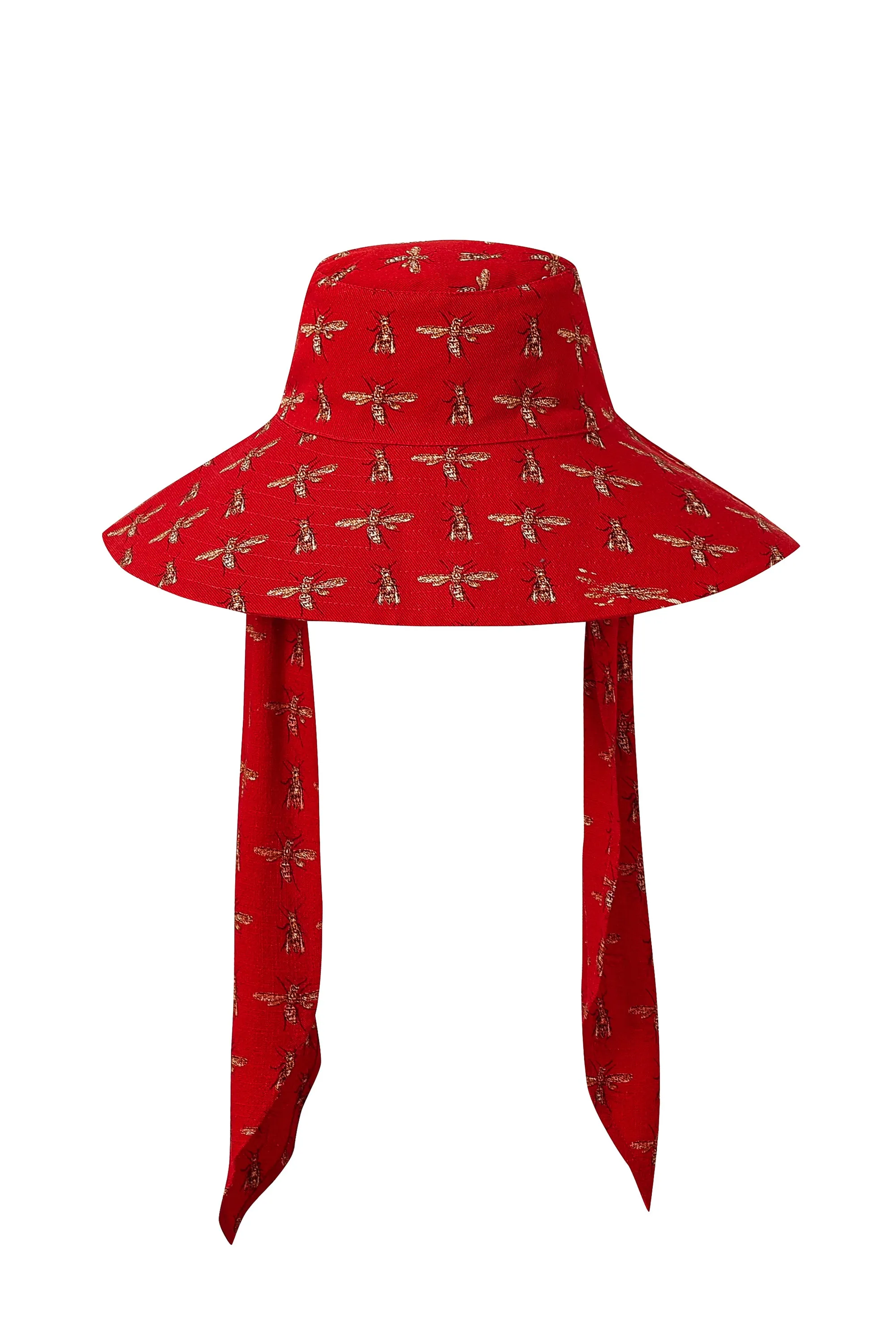 Cotton Beach Hat Red Bug sold by Fashion Brand Company