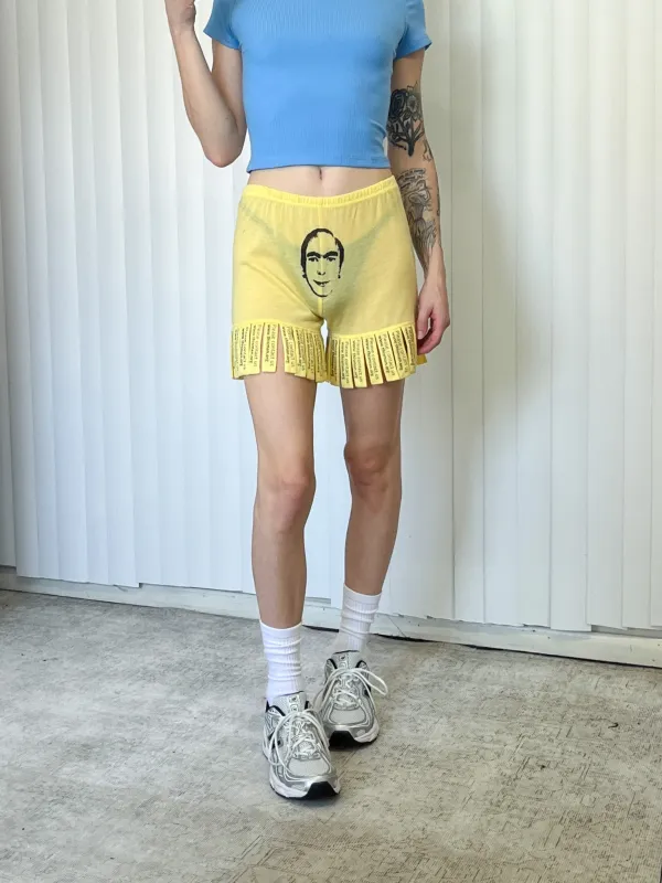 SAMPLE #119 - S Wool Blend Shorts Ever Dream This Man - Yellow made by Fashion Brand Company