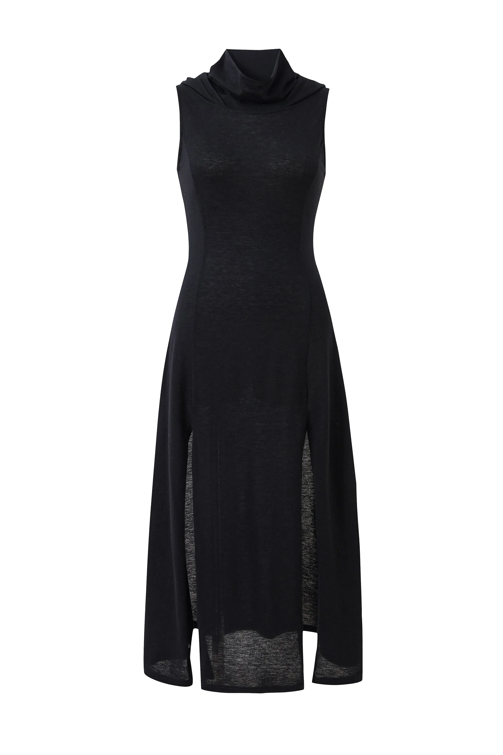 Dune Wool Blend Maxi Dress Black sold by Fashion Brand Company
