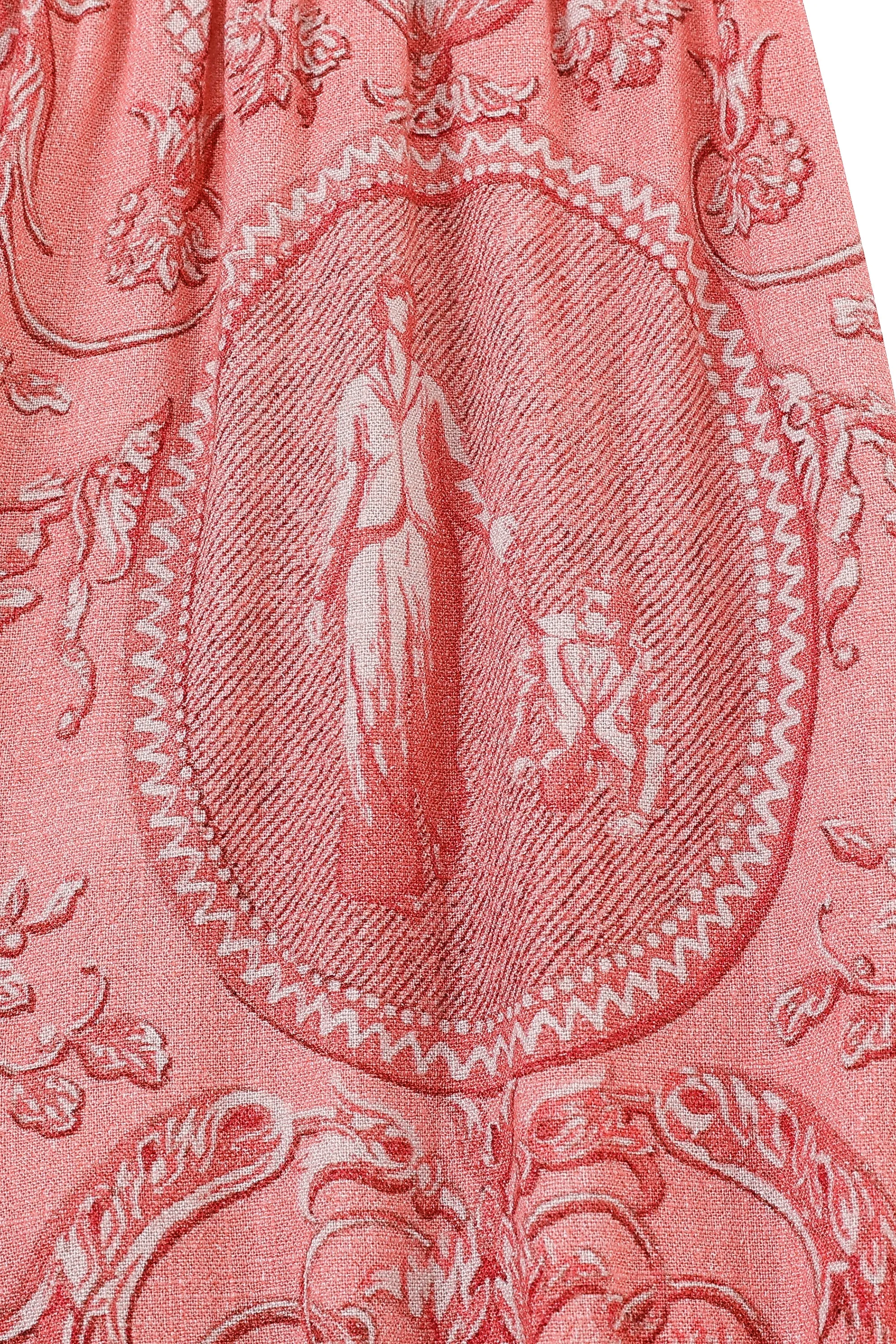 Soft Linen Bloomers "Women" Pink Toile sold by Fashion Brand Company product image thumbnail 3