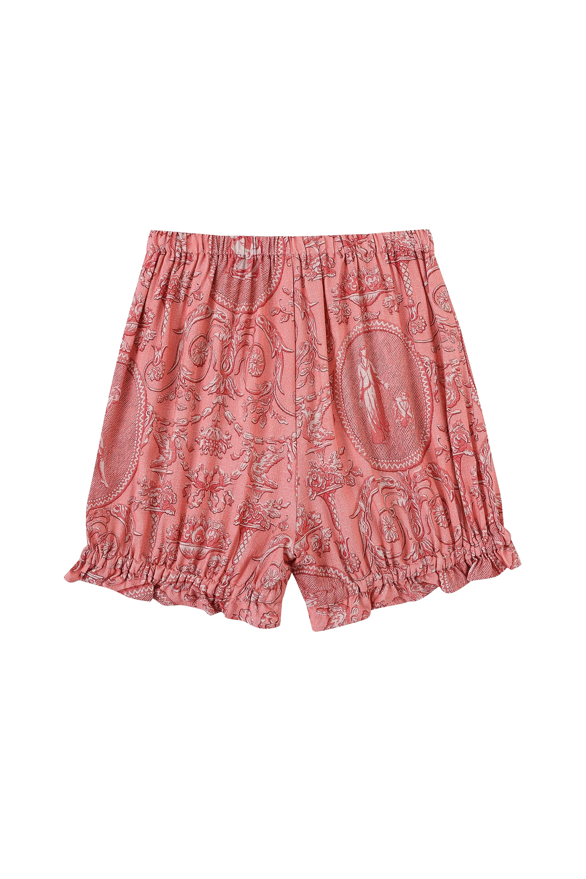 Soft Linen Bloomers "Women" Pink Toile sold by Fashion Brand Company product image thumbnail 4