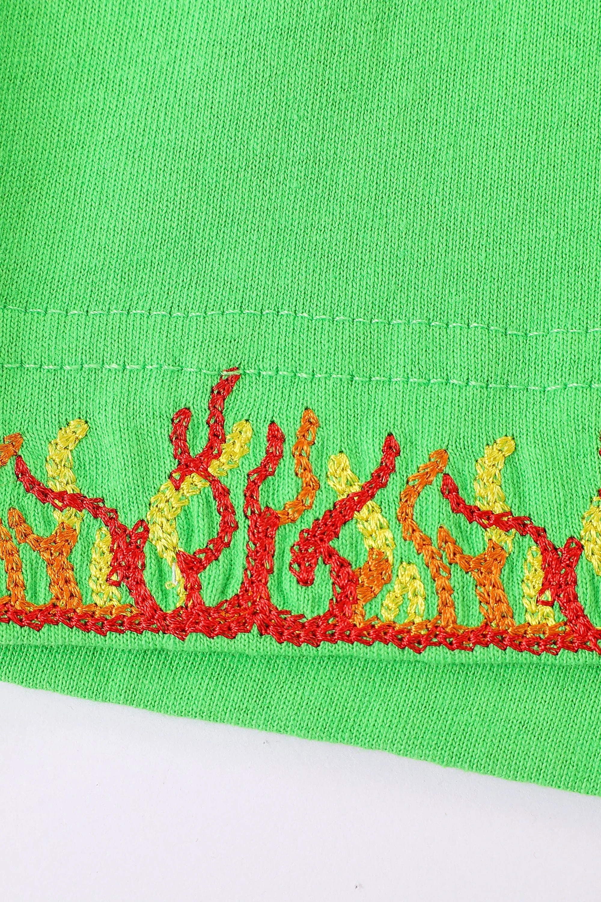 Flaming Cotton Shorts Lime sold by Fashion Brand Company product image thumbnail 2