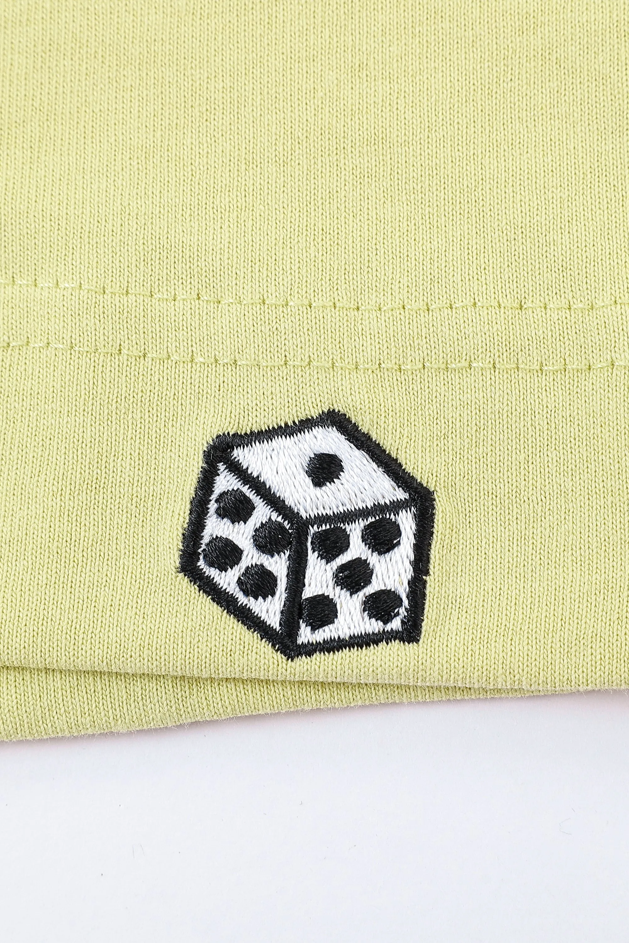 Dice Cotton Shorts Yellow sold by Fashion Brand Company product image thumbnail 5