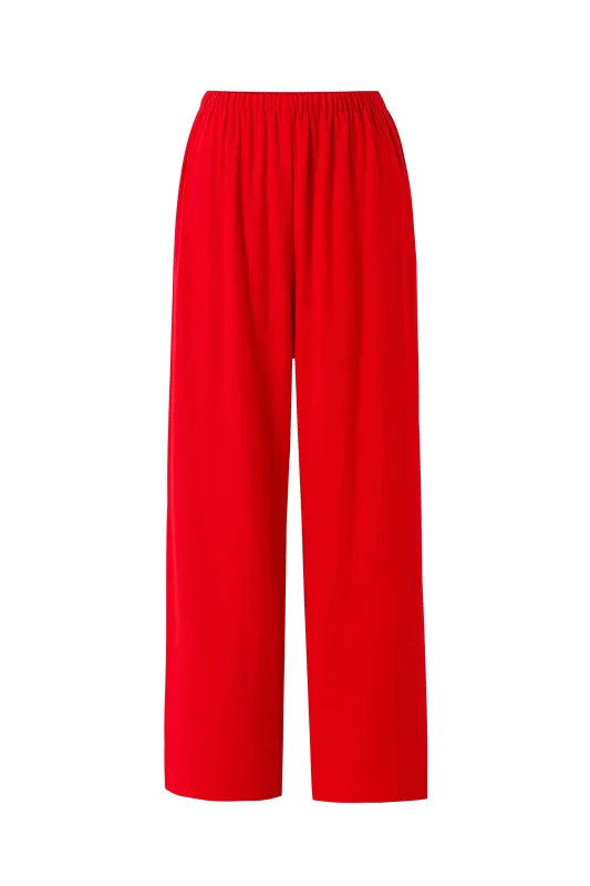 Lazy Pants Soft Linen Maraschino made by Fashion Brand Company