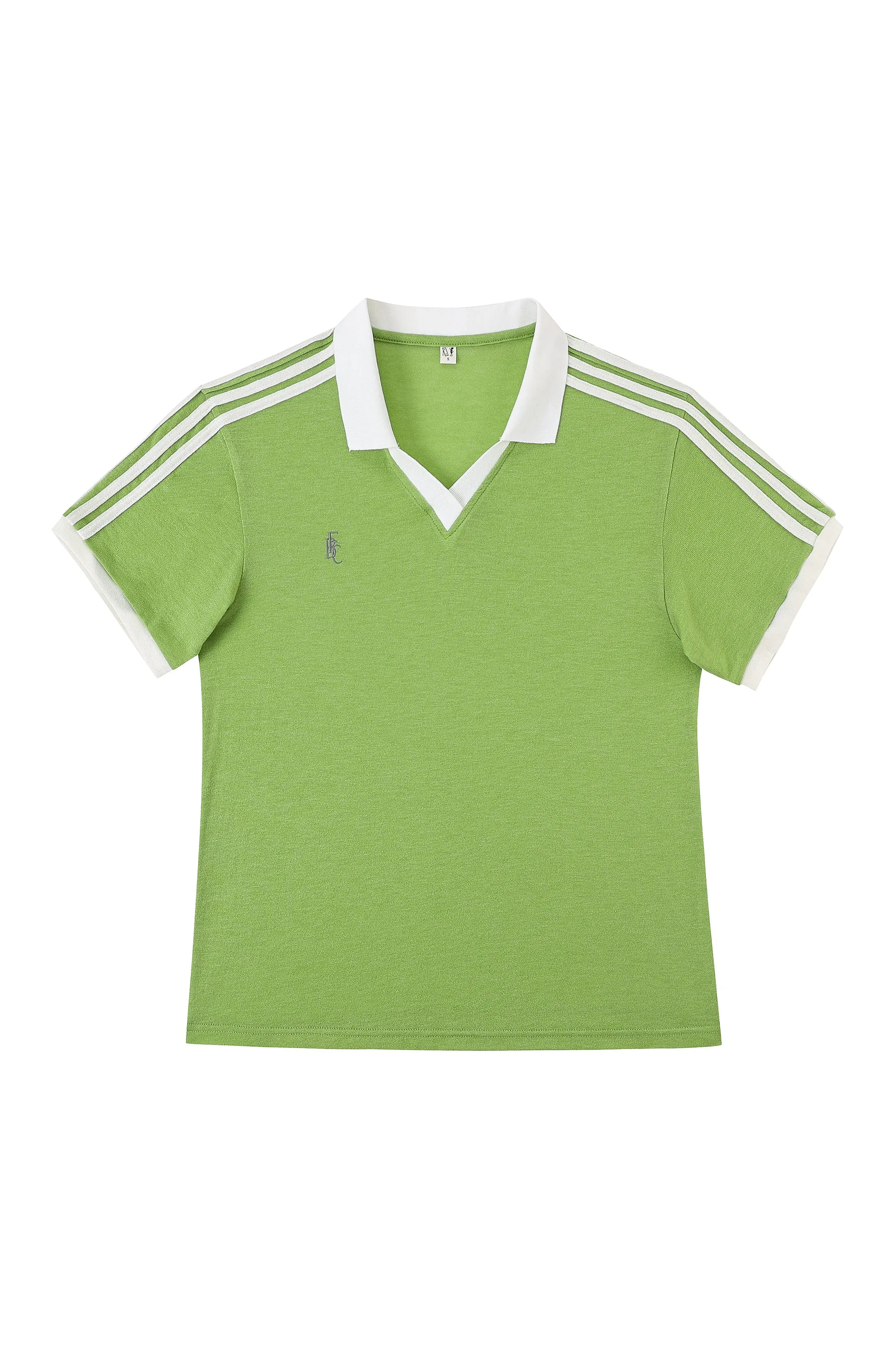 Unisex Wool Blend Varsity Polo Lime Green sold by Fashion Brand Company