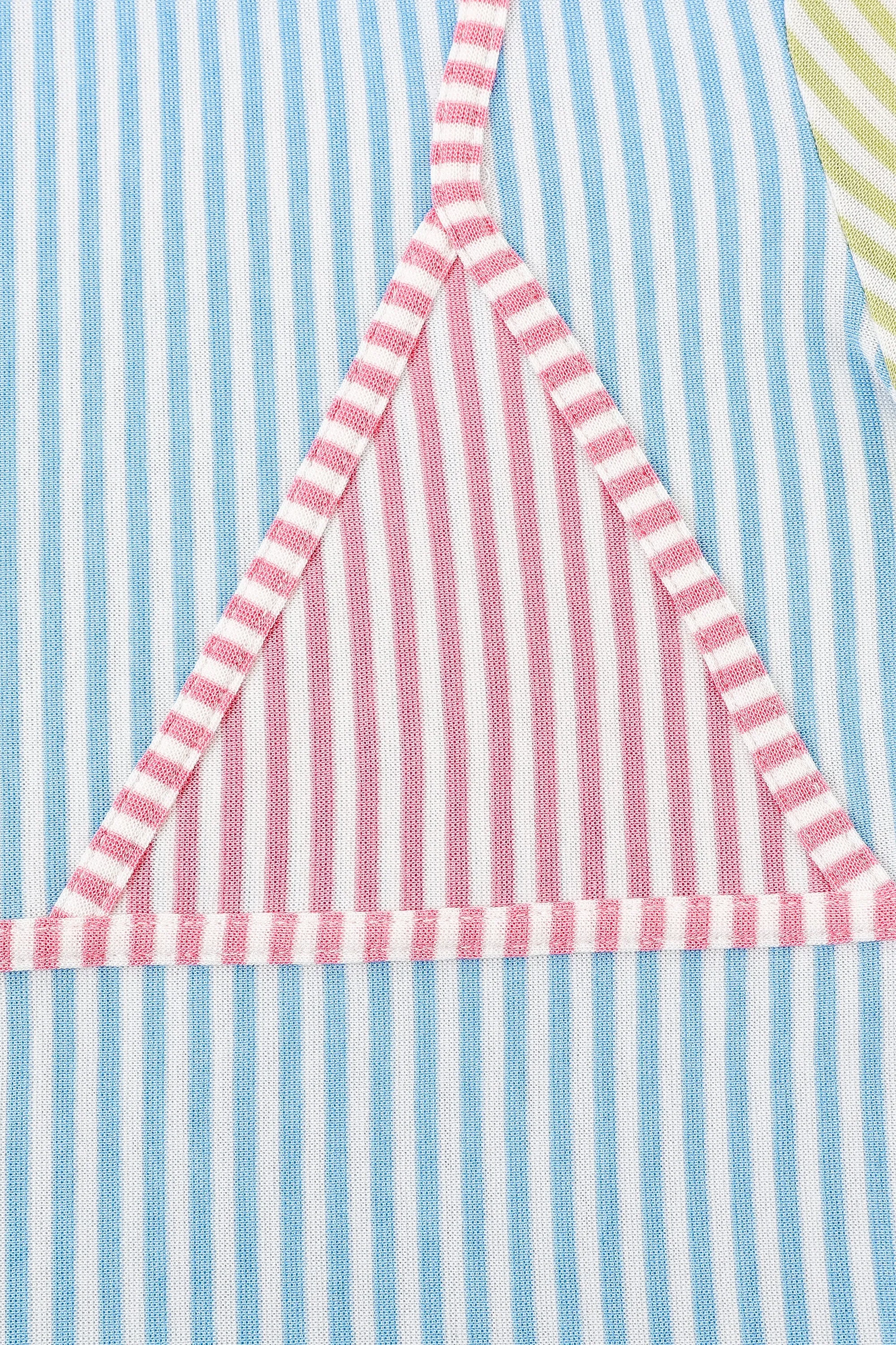 Bikini Bod Striped Short Sleeve Tee Multi sold by Fashion Brand Company product image thumbnail 5