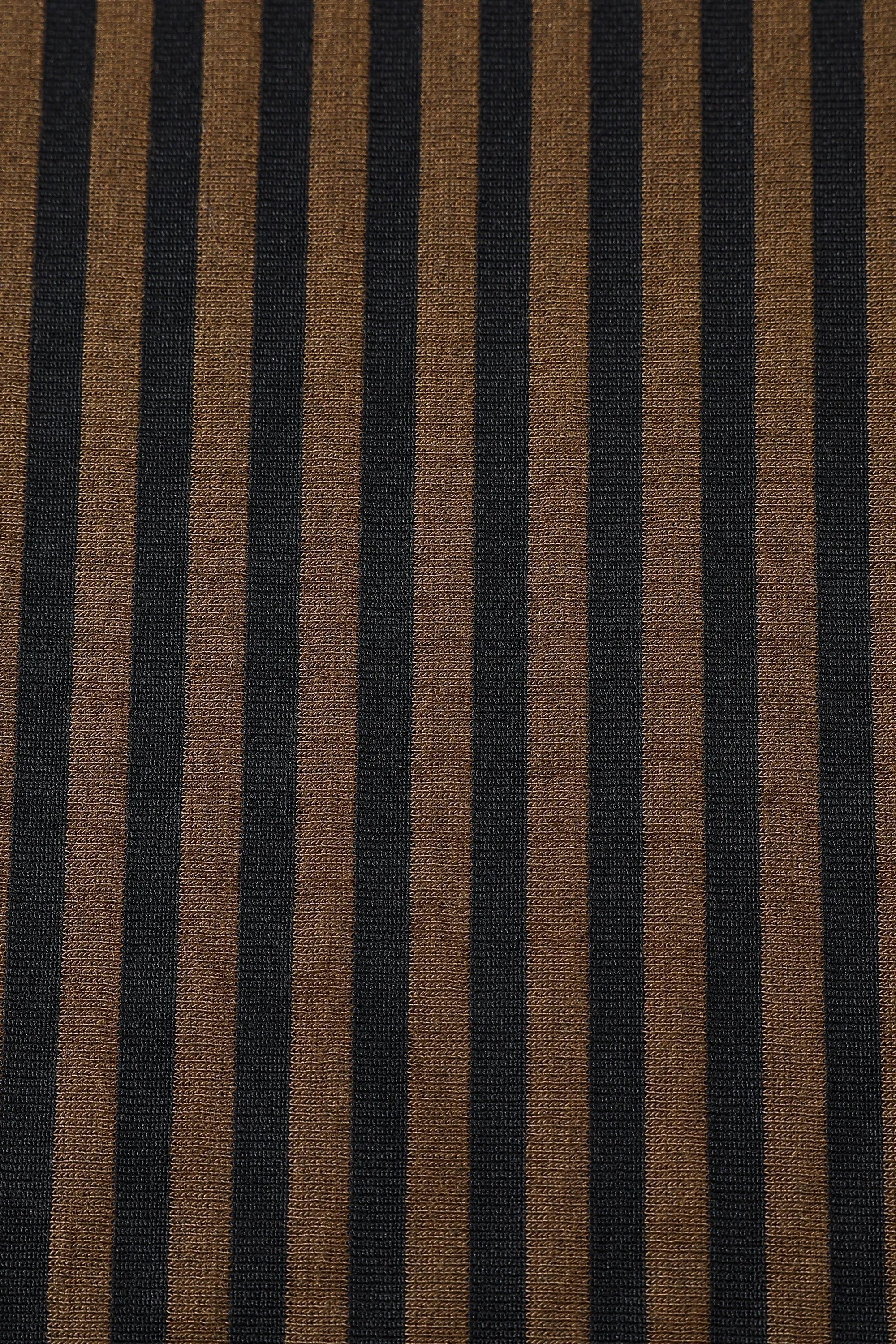 2 left - Striped Tencel Wool Foldover Lounge Pants Brown sold by Fashion Brand Company product image thumbnail 4