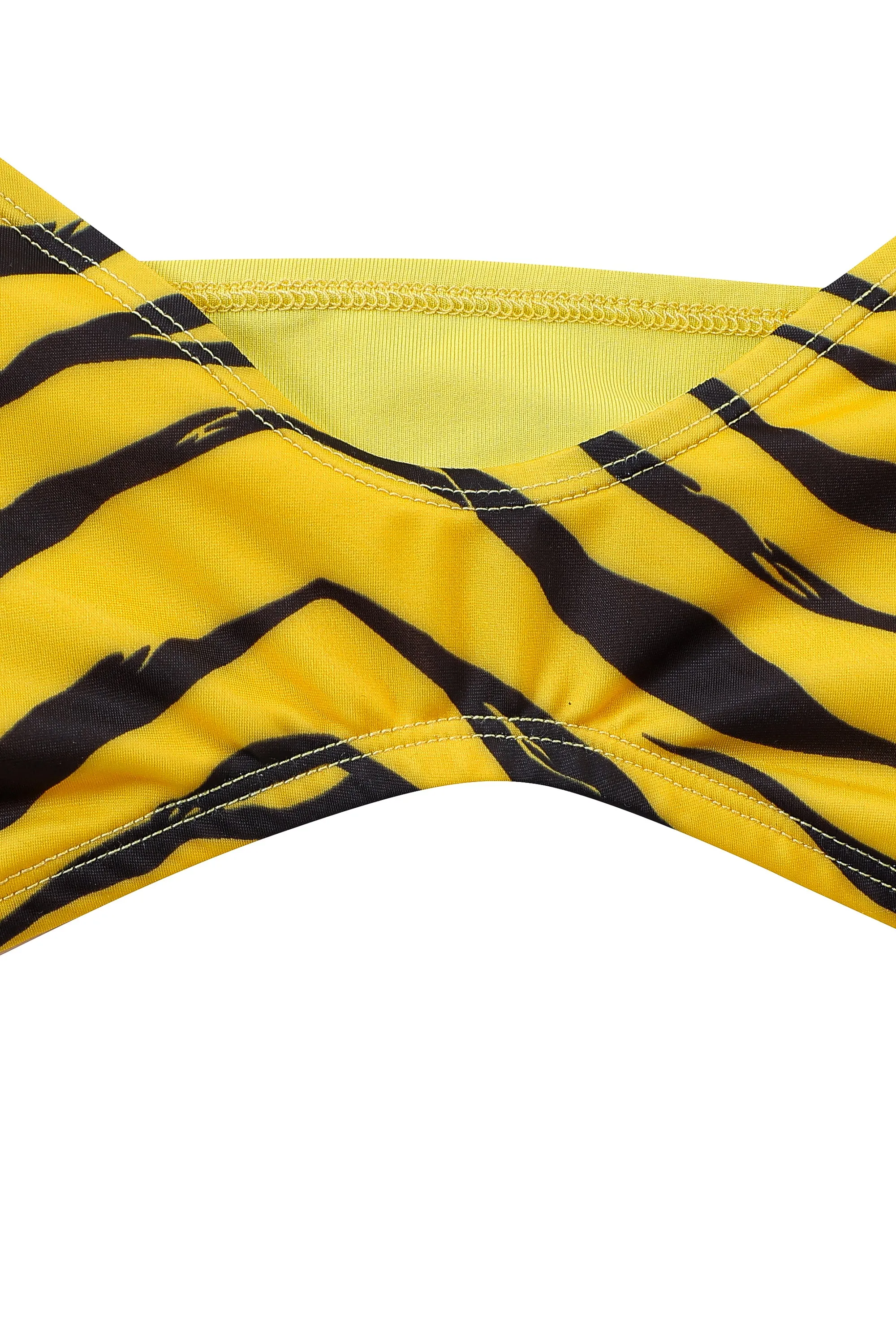 Sweetheart Swim Top Tiger Stripe sold by Fashion Brand Company product image thumbnail 3