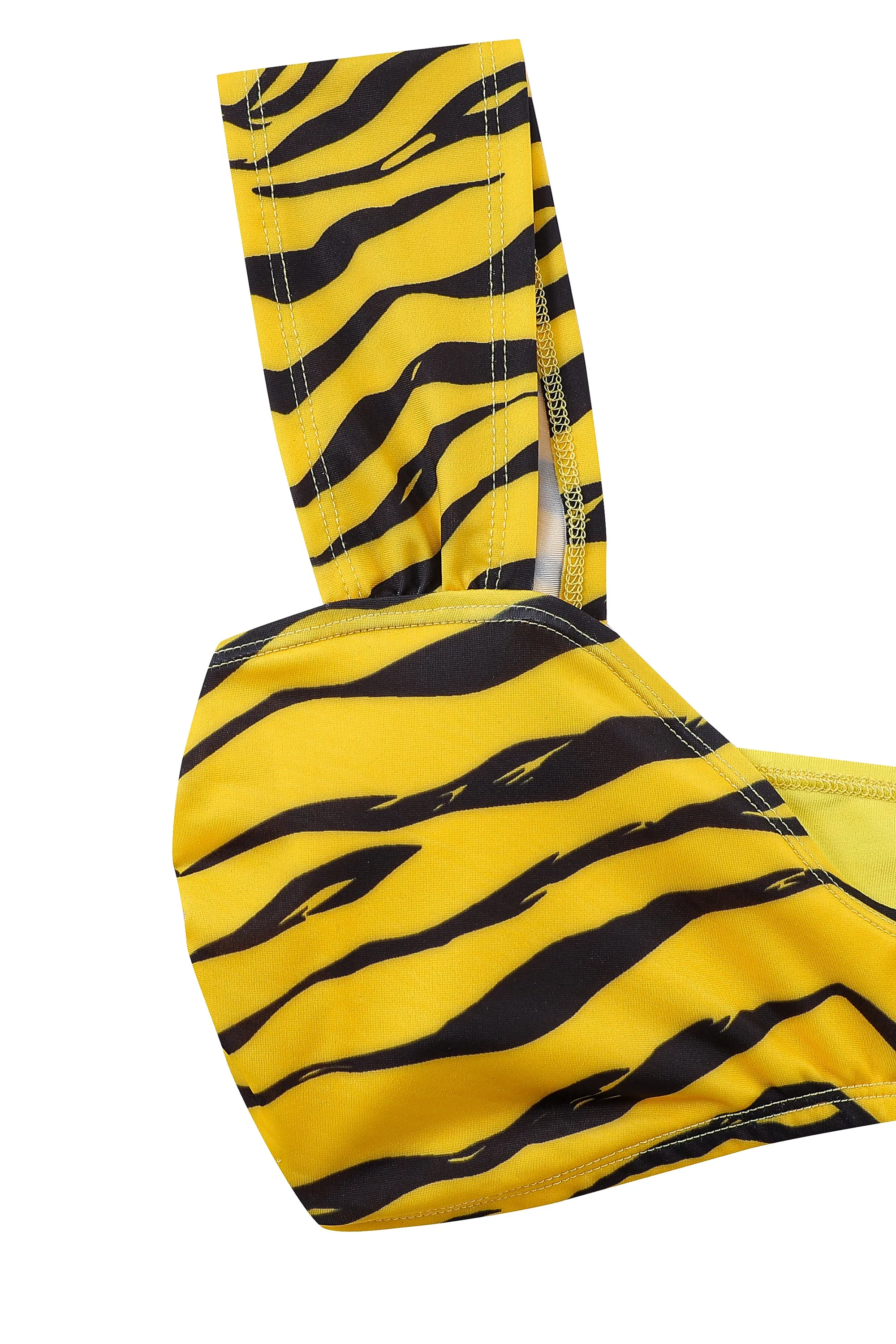 Sweetheart Swim Top Tiger Stripe sold by Fashion Brand Company product image thumbnail 2