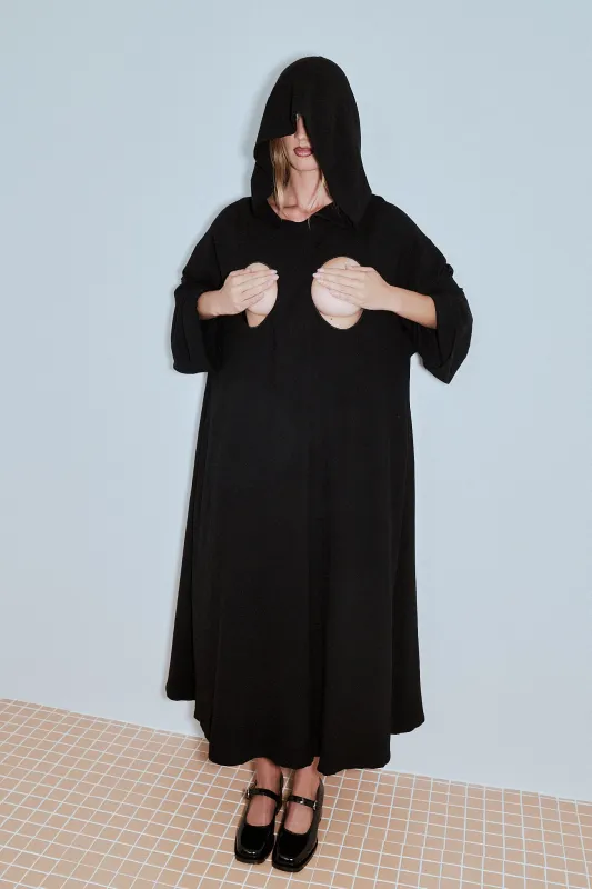 PostPartum Death Cloak Soft Linen Black made by Fashion Brand Company