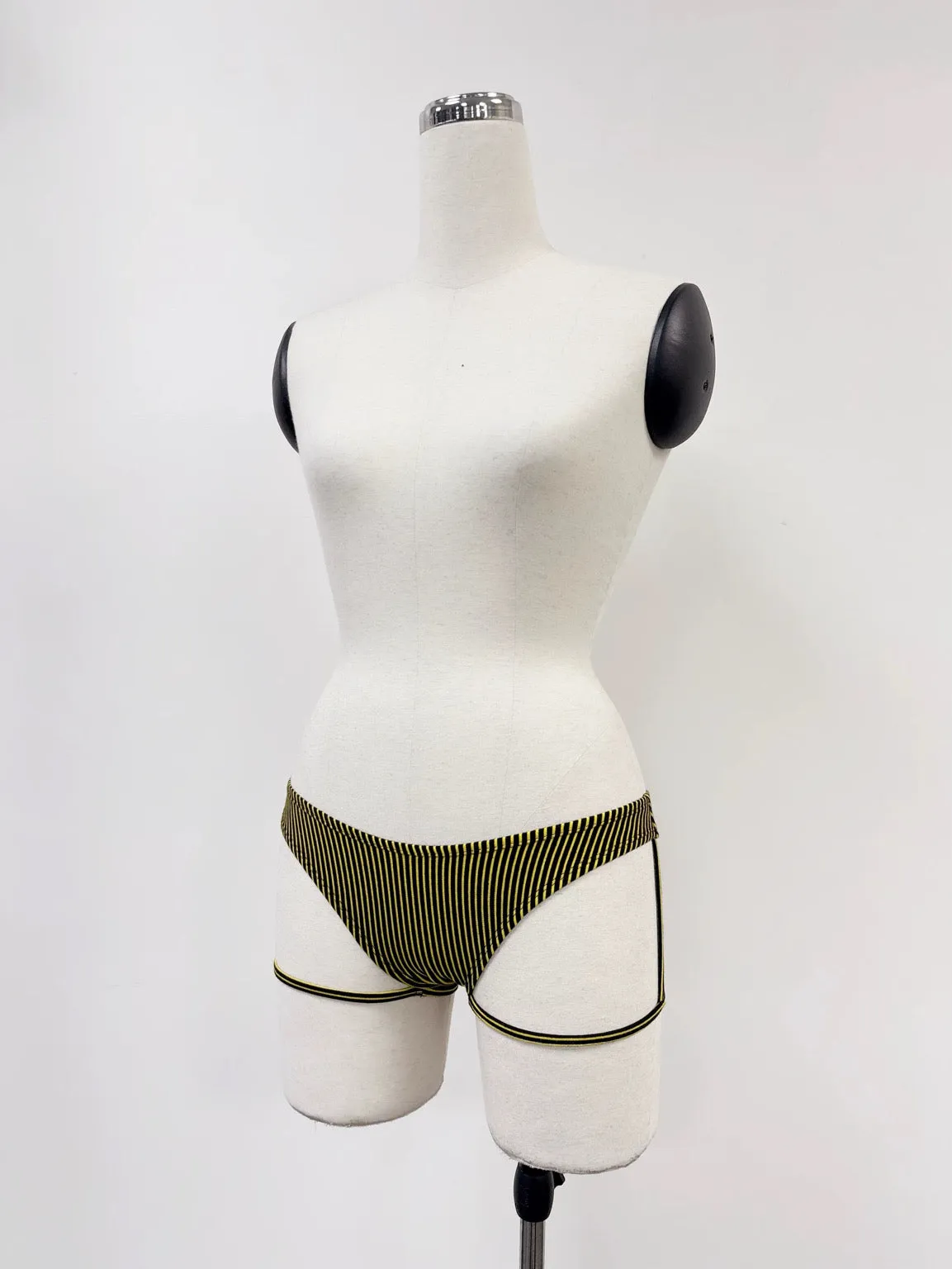 SAMPLE #332 - XS/S Low Waist Garter Briefs - Sexy Bee sold by Fashion Brand Company product image thumbnail 3