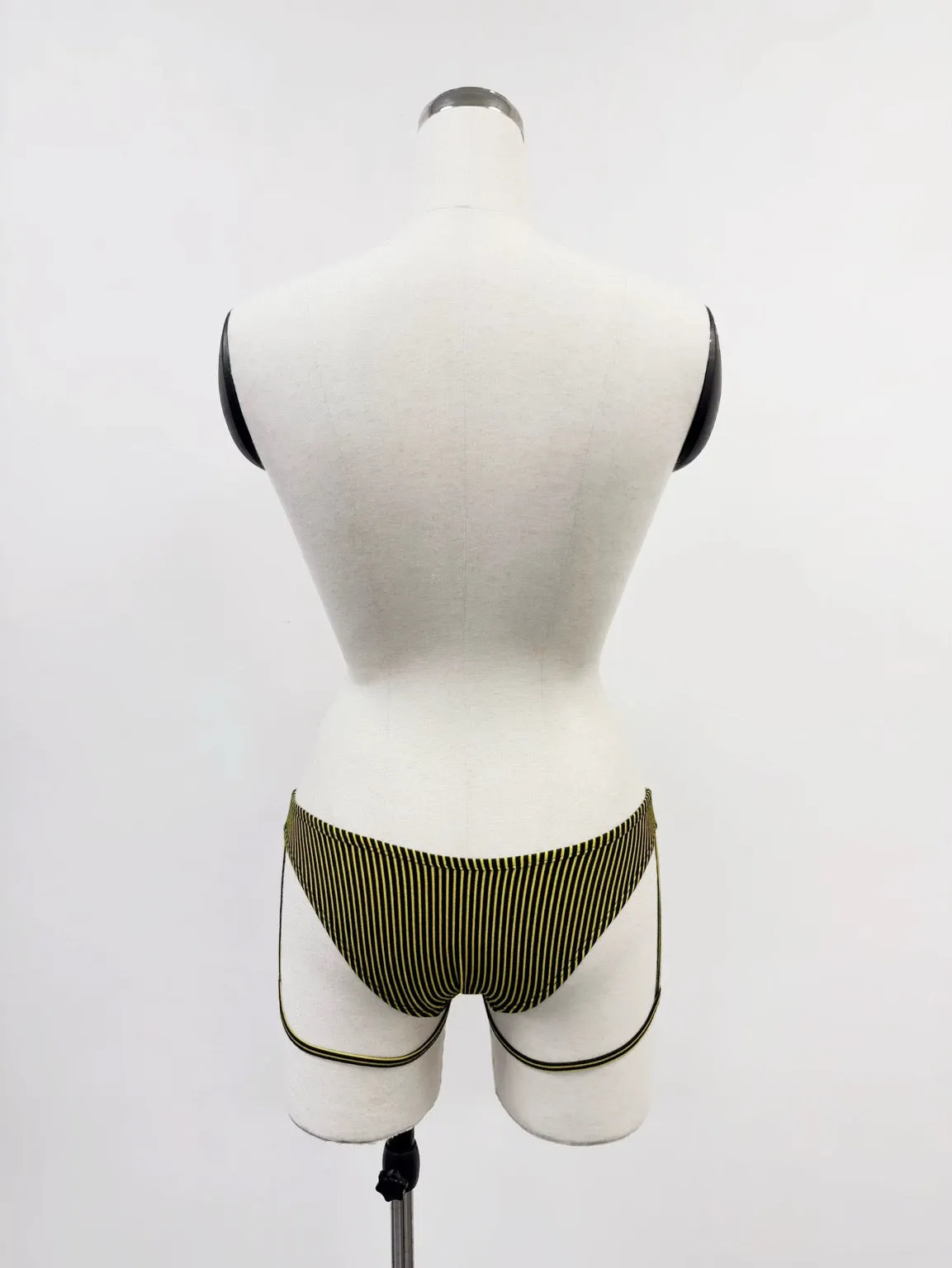 SAMPLE #332 - XS/S Low Waist Garter Briefs - Sexy Bee sold by Fashion Brand Company product image thumbnail 2
