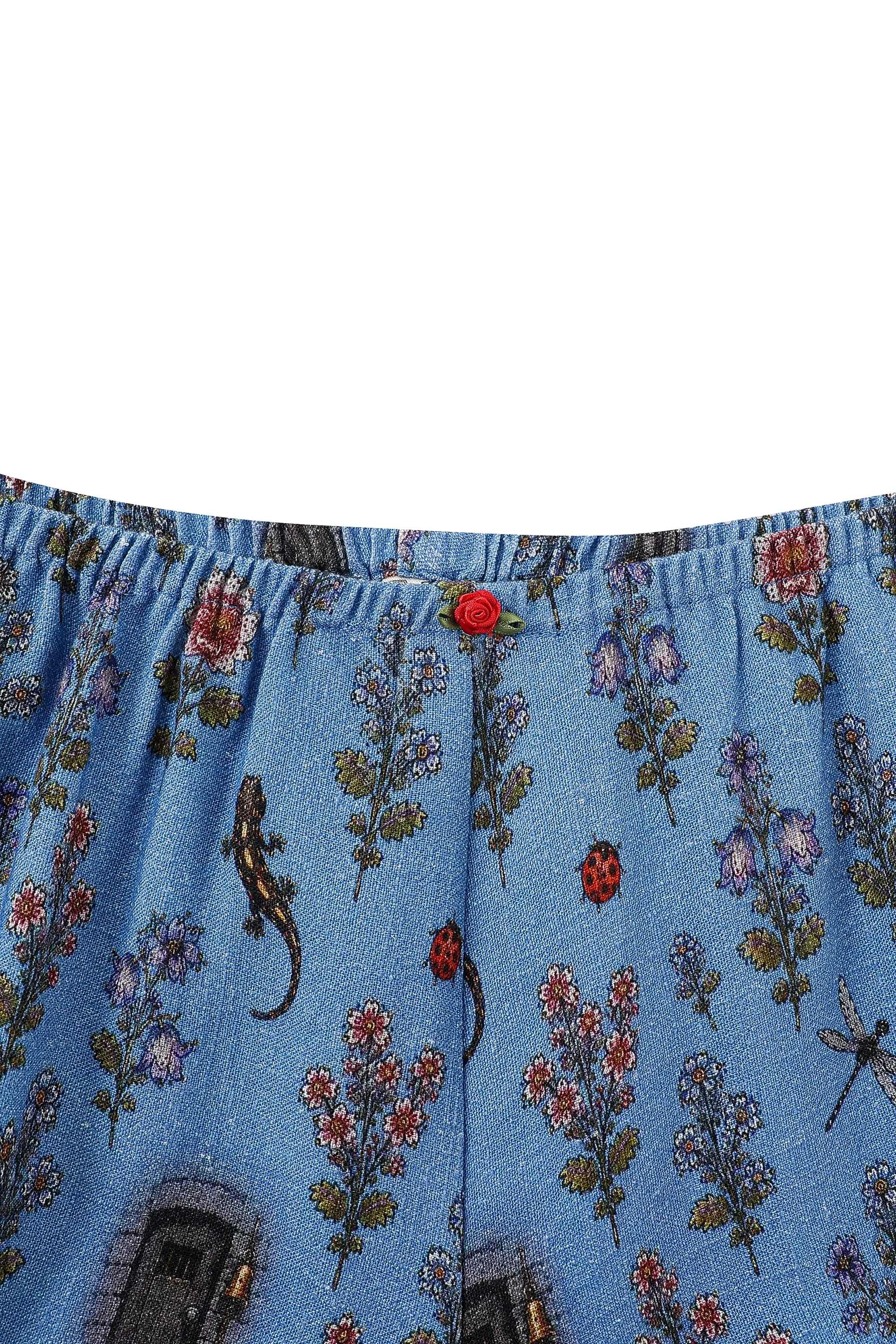Ms Honey's Trauma Soft Linen Bra & Bloomers Playsuit Set sold by Fashion Brand Company product image thumbnail 3