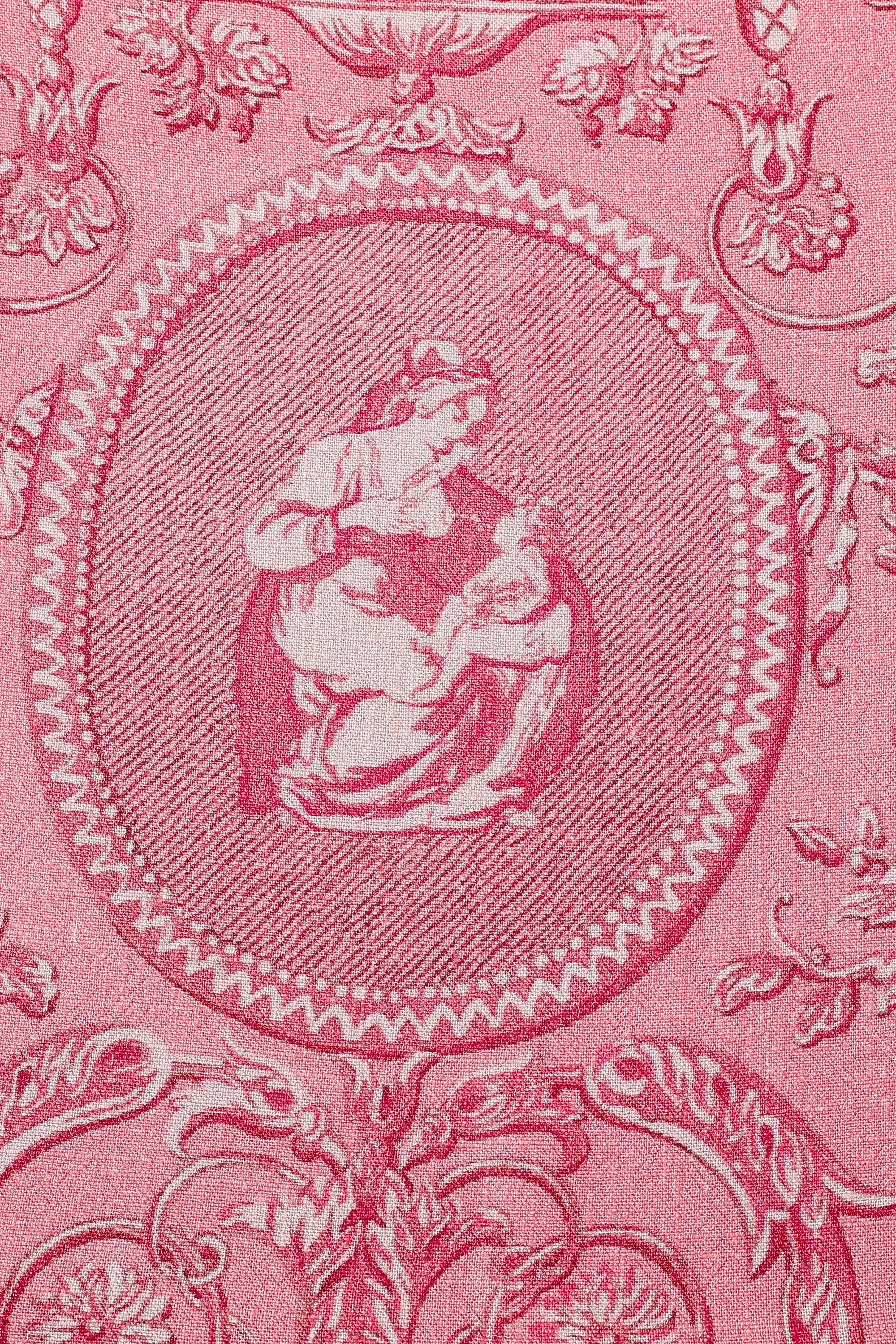 Crop Cami Soft Linen Tank "Women" Pink Toile sold by Fashion Brand Company product image thumbnail 2