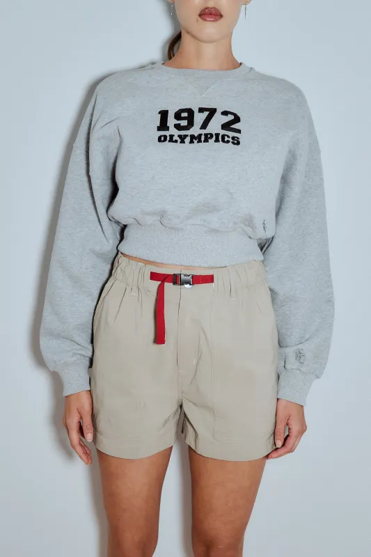 Trail Shorts Nylon Khaki made by Fashion Brand Company