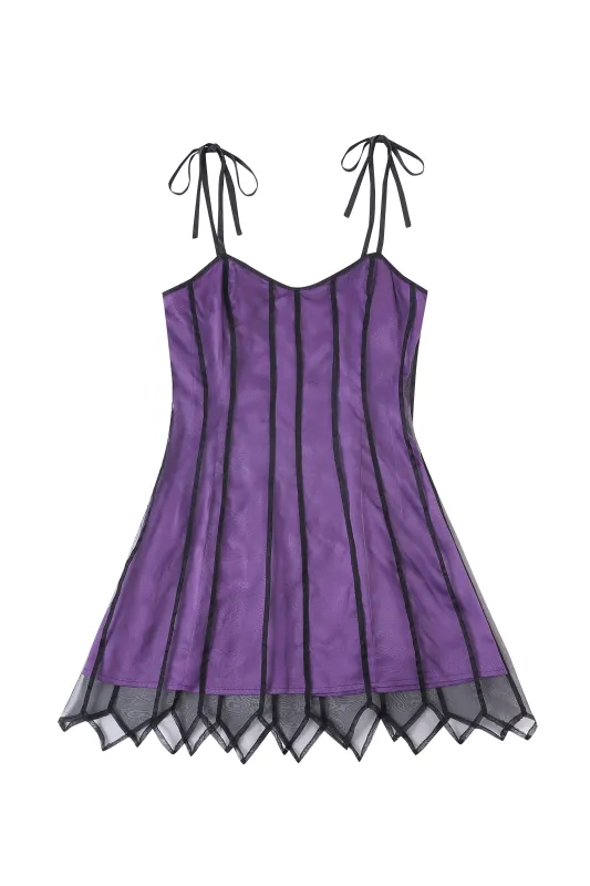 Spirit Halloween Silk Mini Dress made by Fashion Brand Company