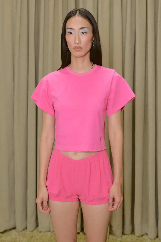Ms. Honey Cotton Tommy Tee Pink made by Fashion Brand Company